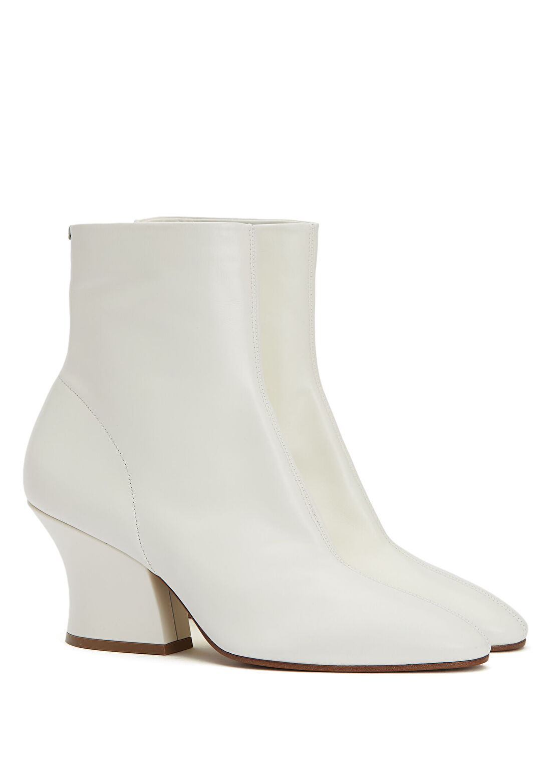 Jil Sander Lune Ekru Kadın Deri Bot görsel 2