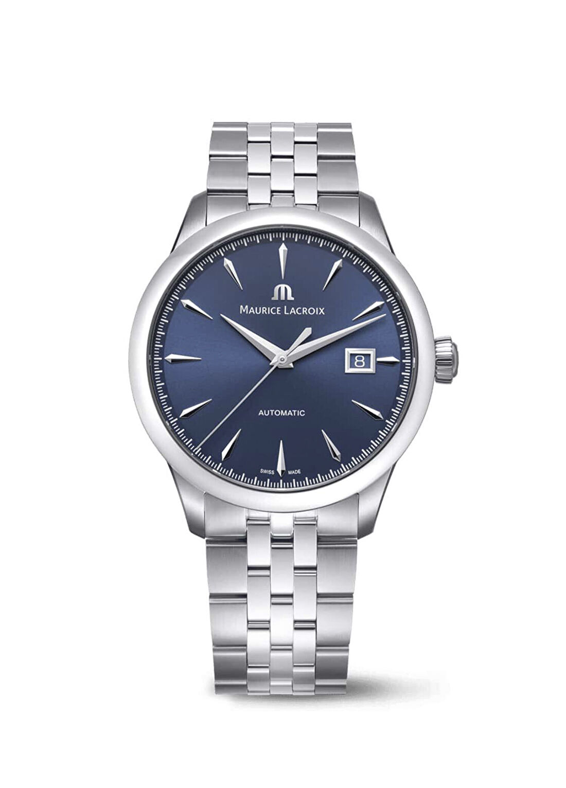 Maurice Lacroix ML-756008SS002430-1 Metalik Gri Çelik Erkek Kol Saati