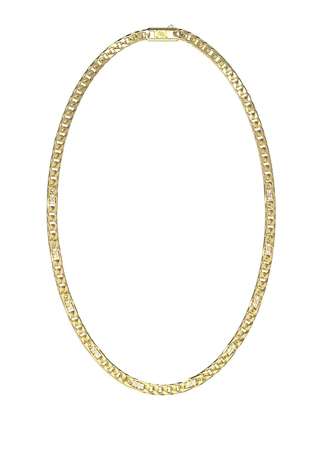 Guess JGUJUMN06033JWYGTU Altın Rengi Çelik Erkek Kolye