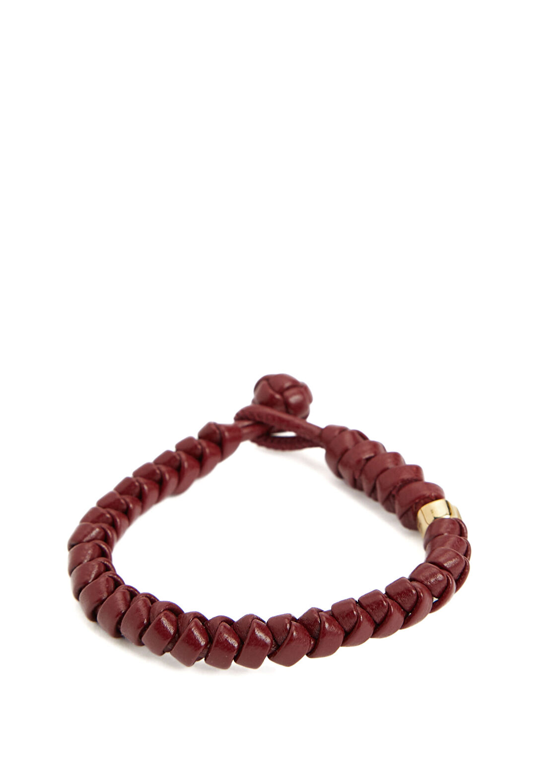 Bottega Veneta Bordo Erkek Bileklik