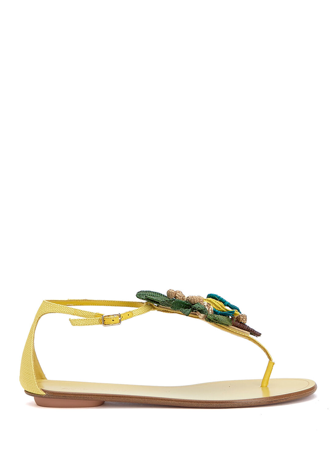 Aquazzura Birdsong Sarı Kadın Sandalet