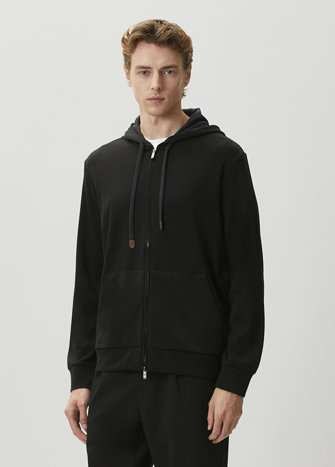 Marco Pescarolo Siyah Sweatshirt görsel 3