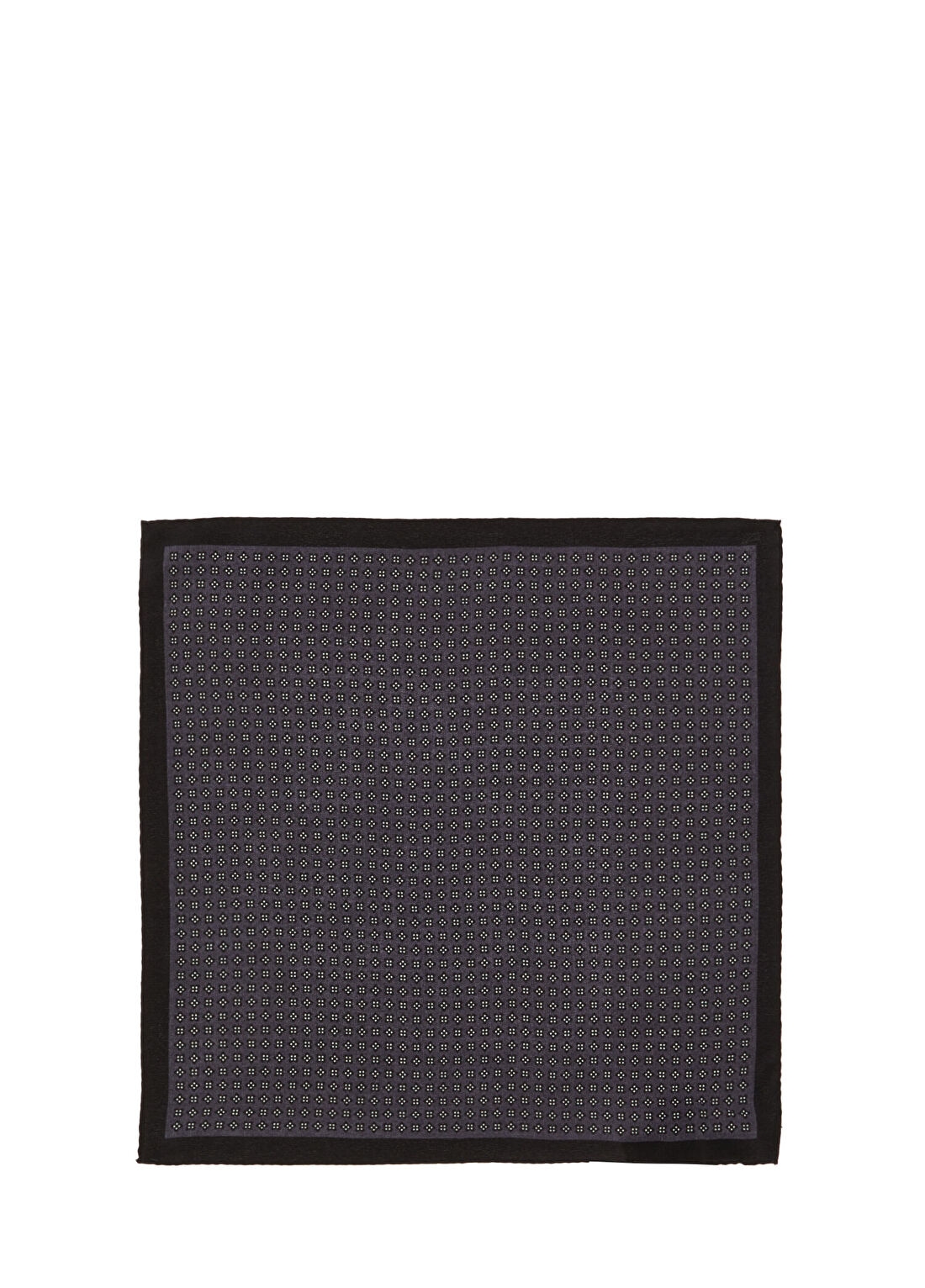 Beymen Collection Siyah Desenli İpek Poşet Mendil