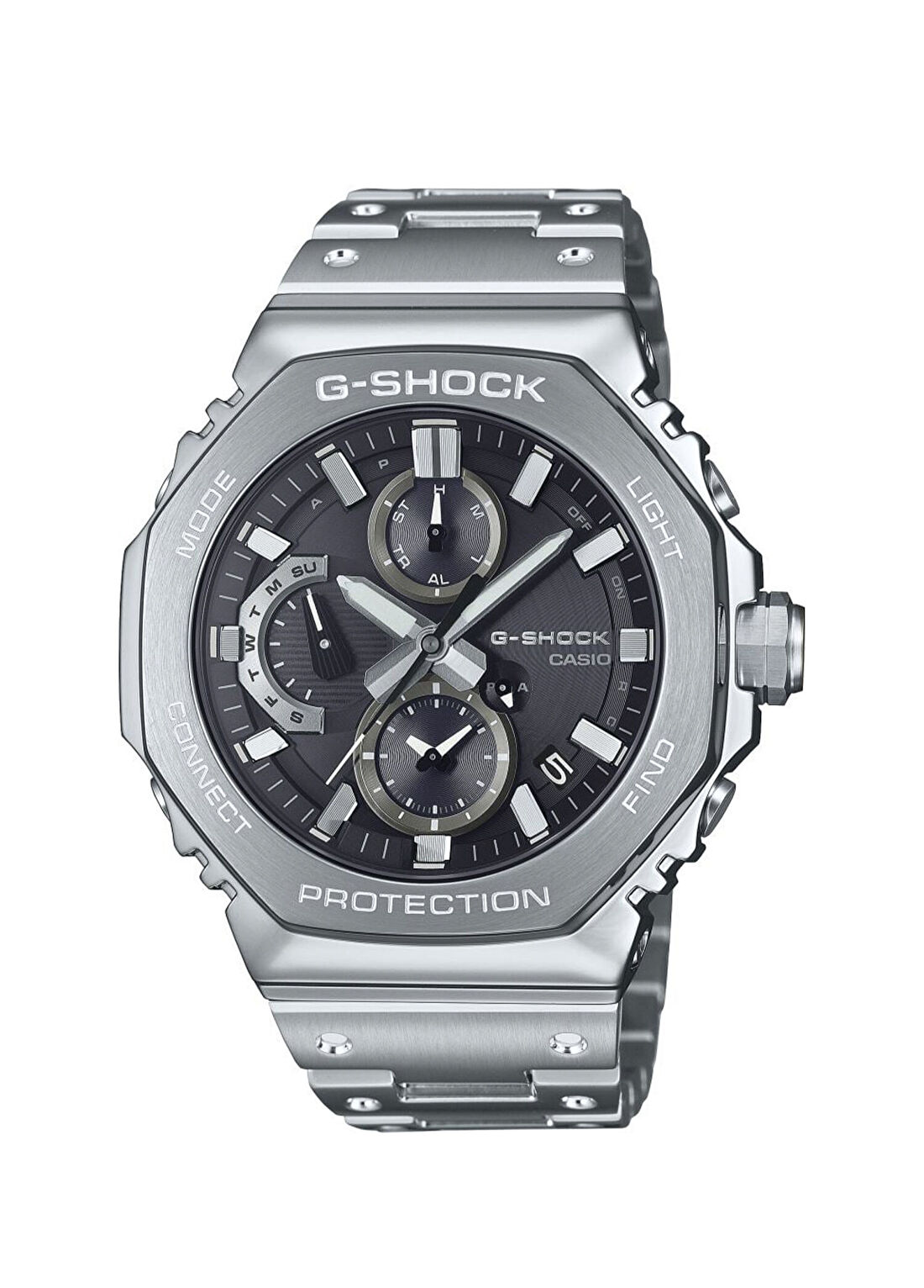 Casio G-Shock GMC-B2100D-1ADR Gri Çelik Erkek Kol Saati