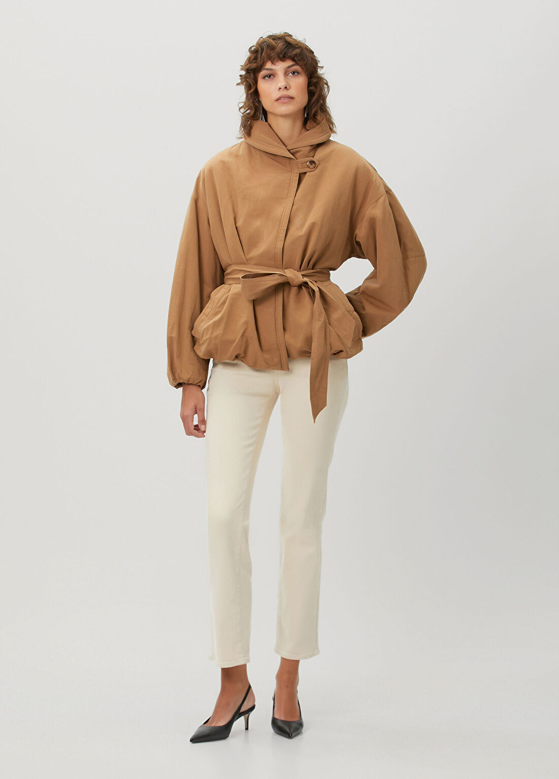 Isabel Marant Volinda Camel Ceket görsel 2