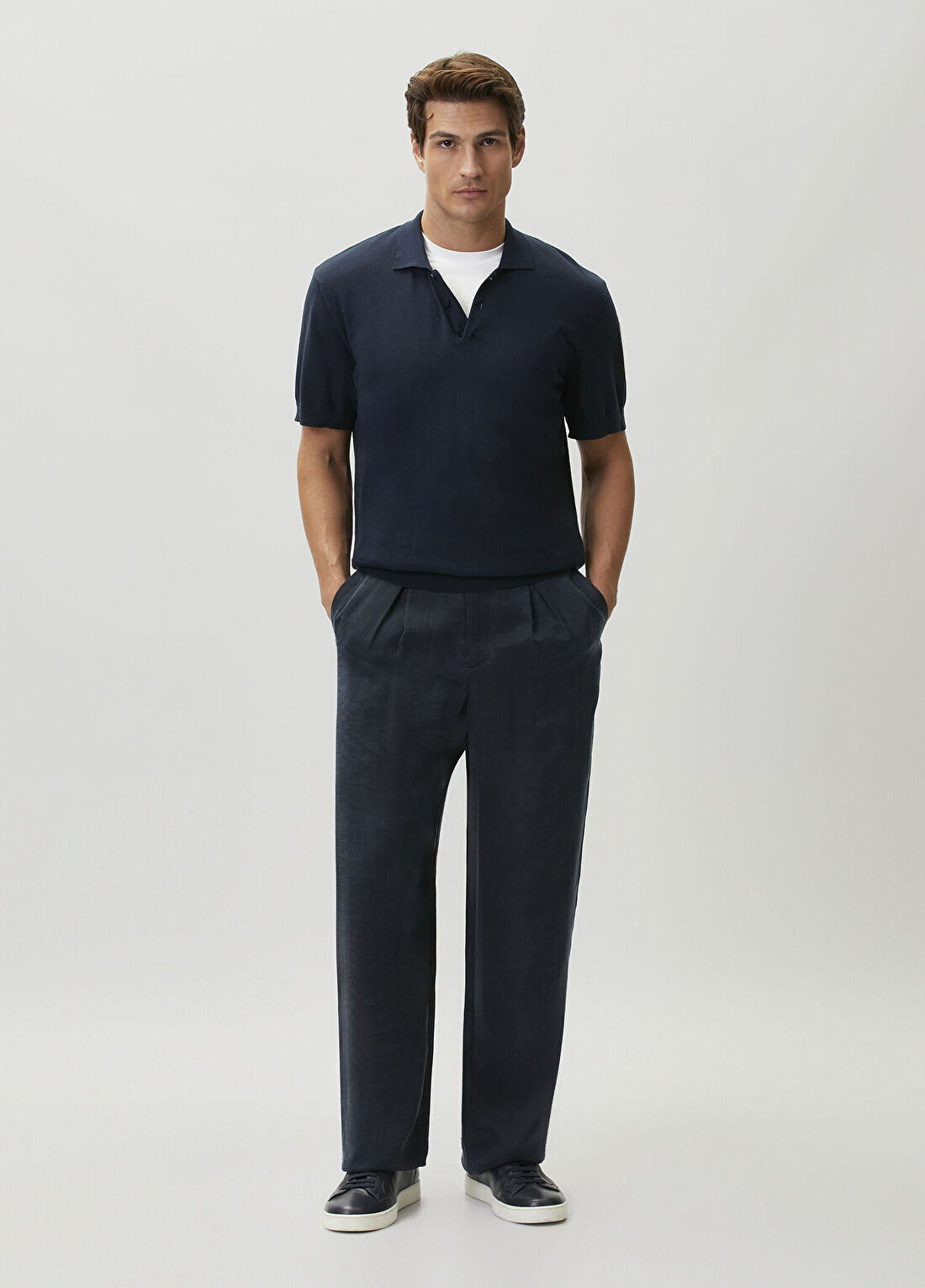 Giorgio Armani Lacivert Pantolon
