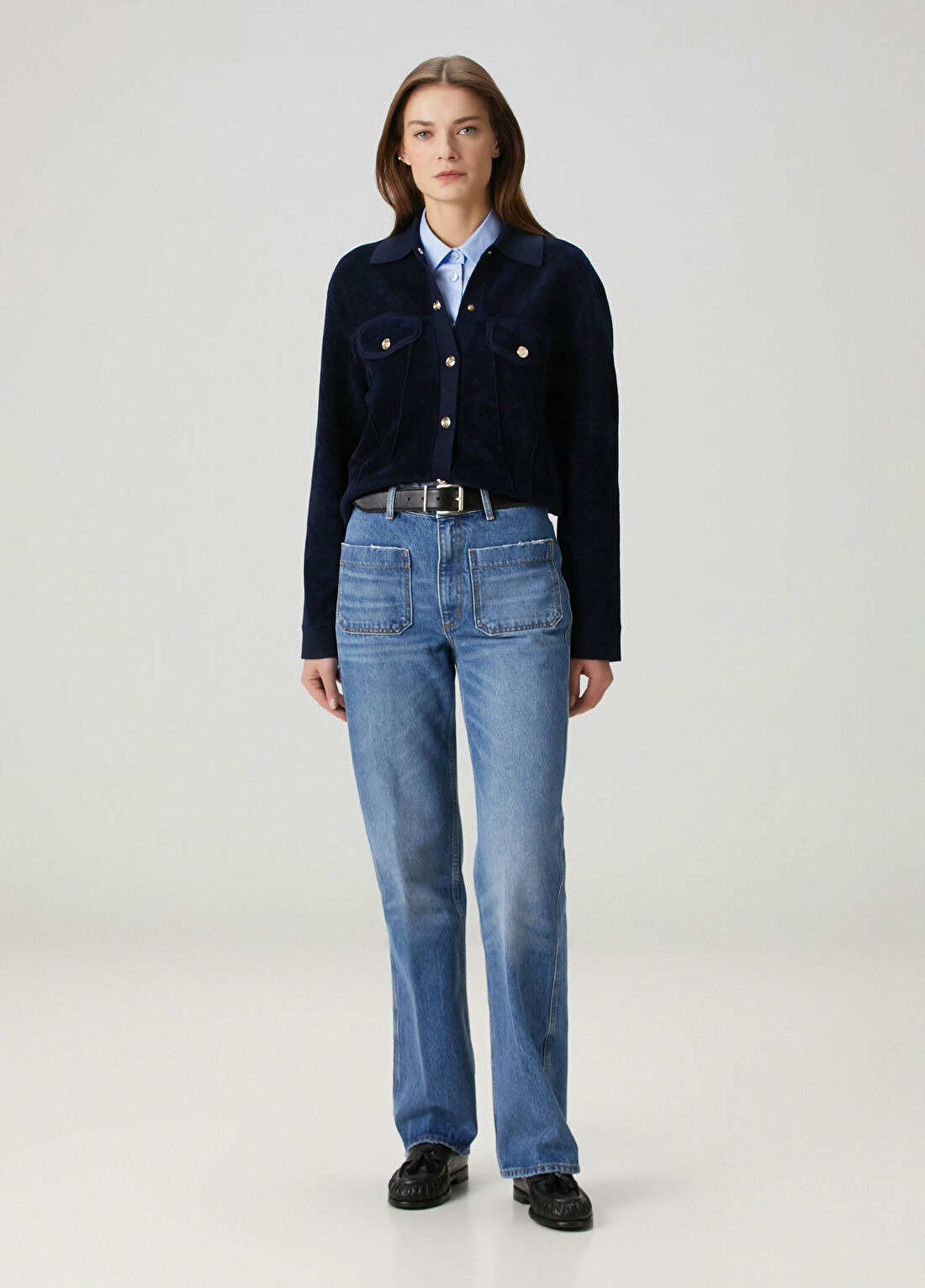Sandro Moore Mavi Jean Pantolon