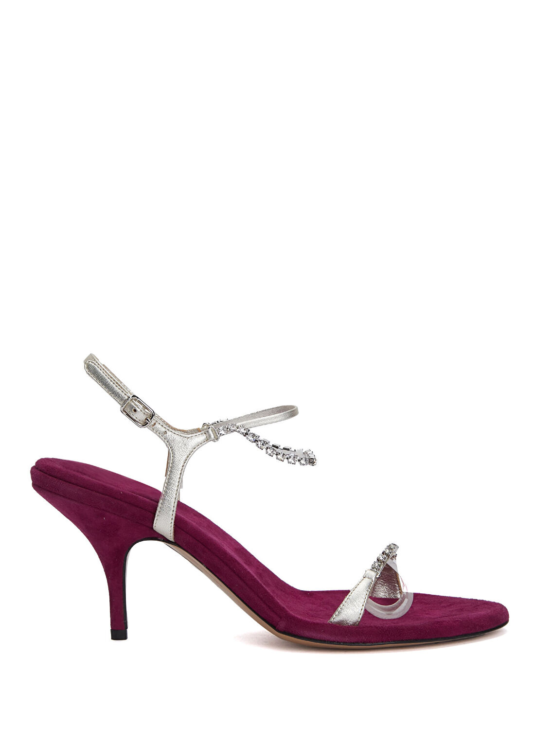 Chloe Zia Mor Silver Kadın Deri Sandalet