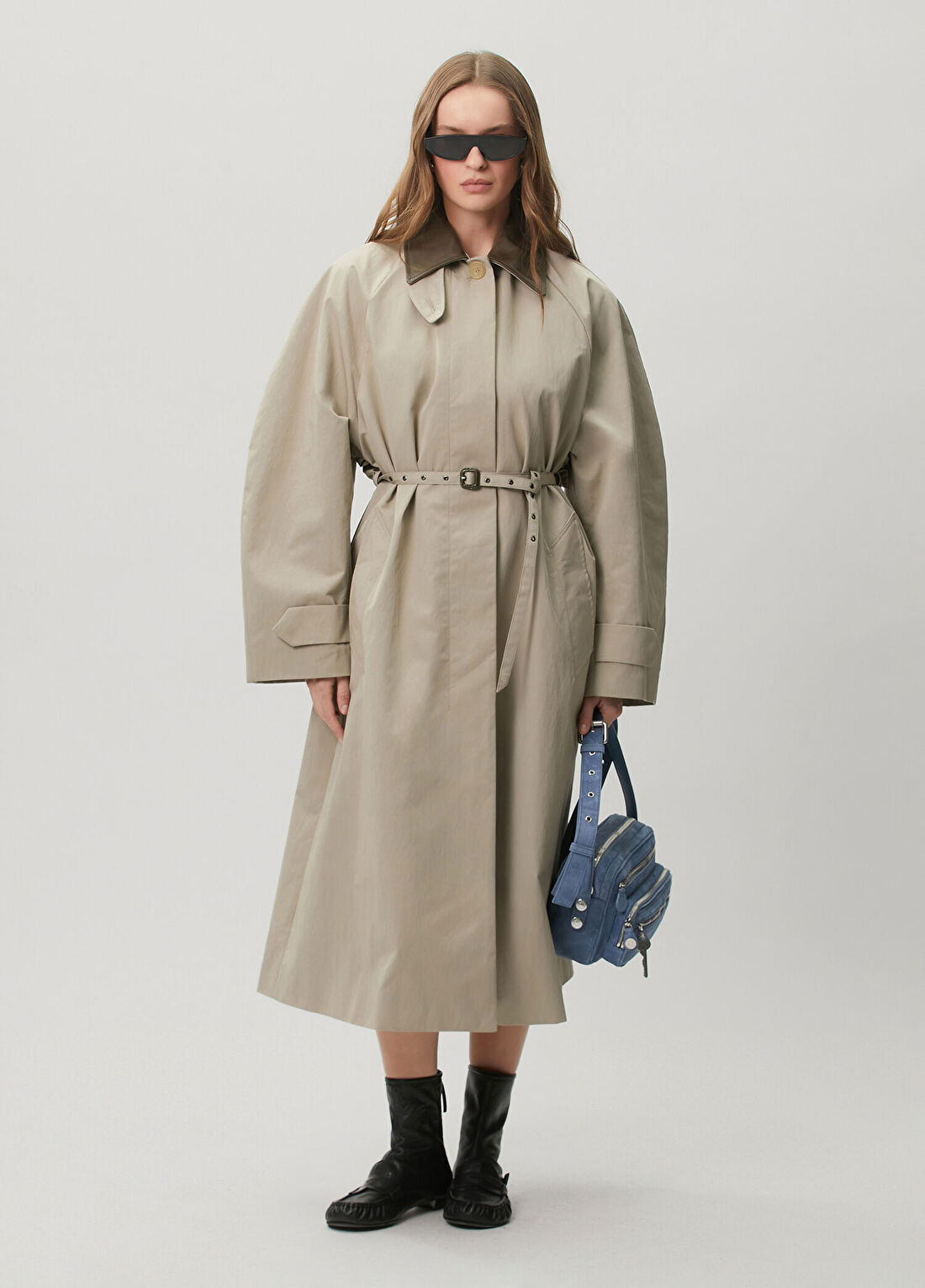 Acne Studios Haki Pardösü