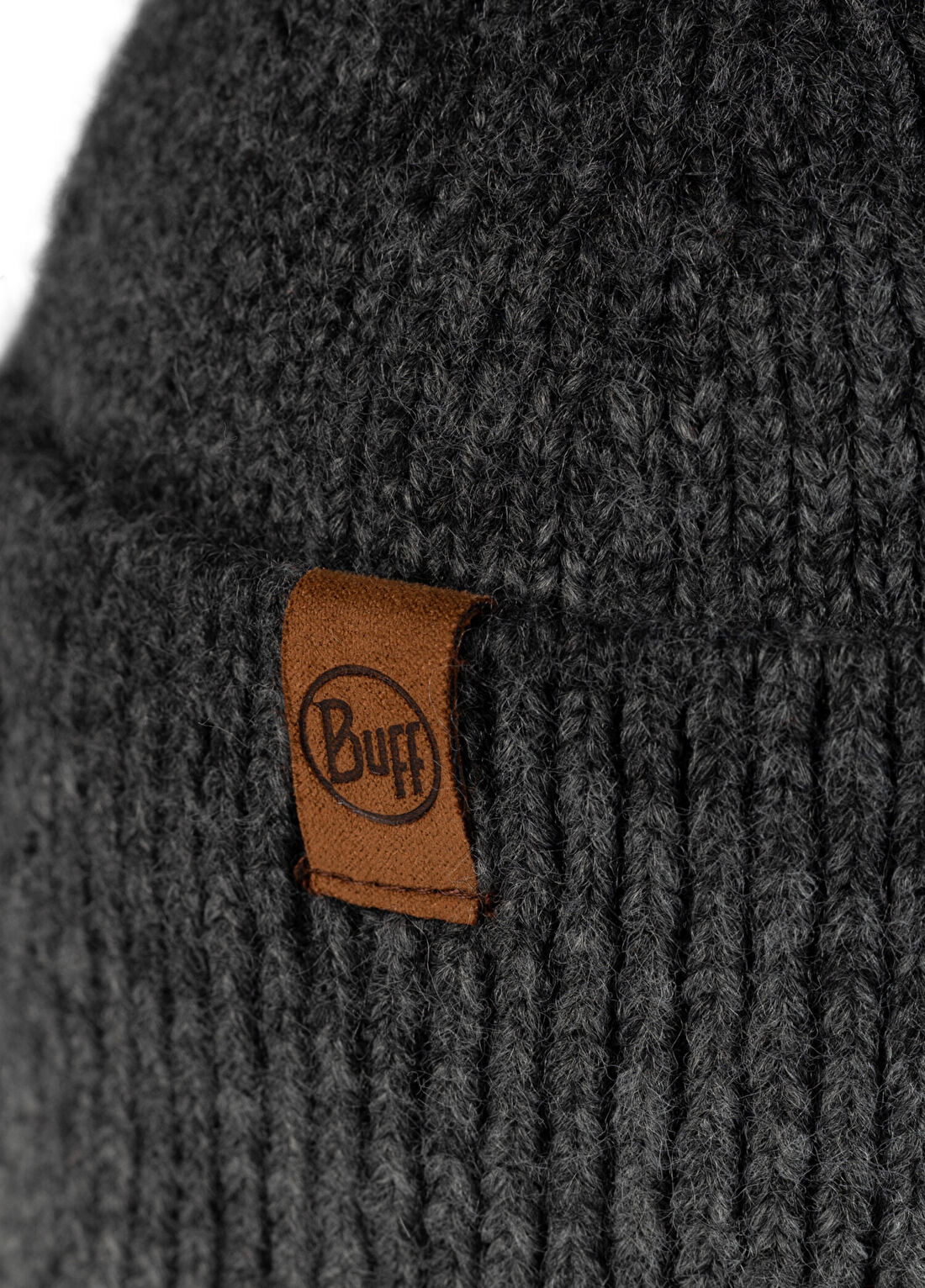 Buff Knitted Marin Graphite Unisex Bere görsel 4