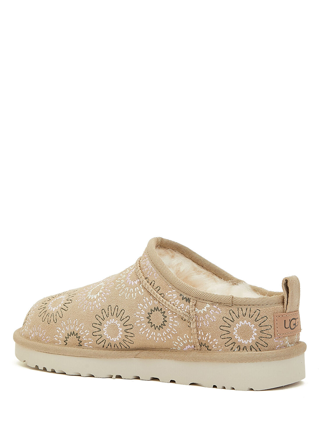 Ugg Classic Micro Sun Stitch Hardal Kadın Süet Bot görsel 3