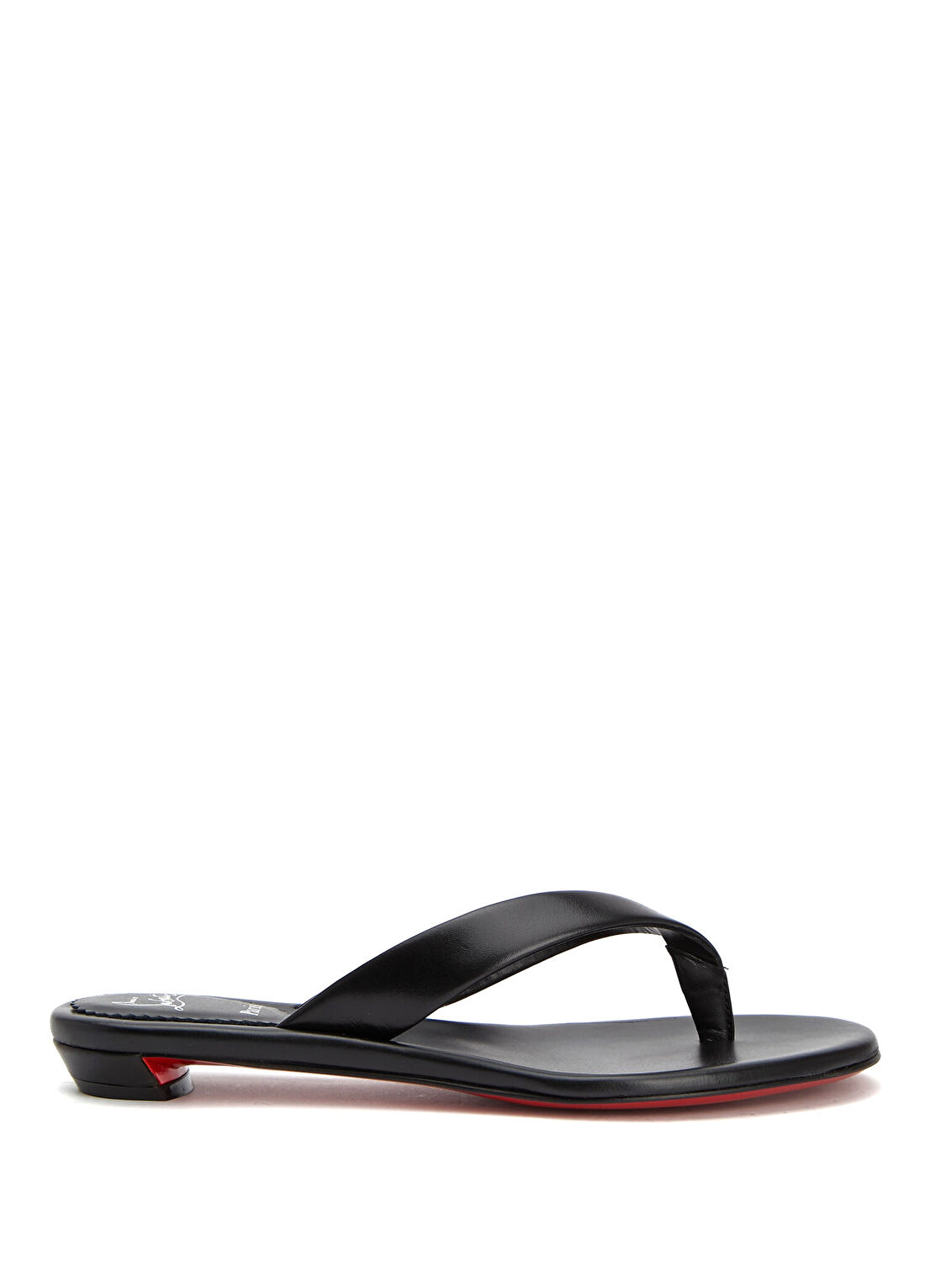 Christian Louboutin Miss Siyah Kadın Deri Terlik