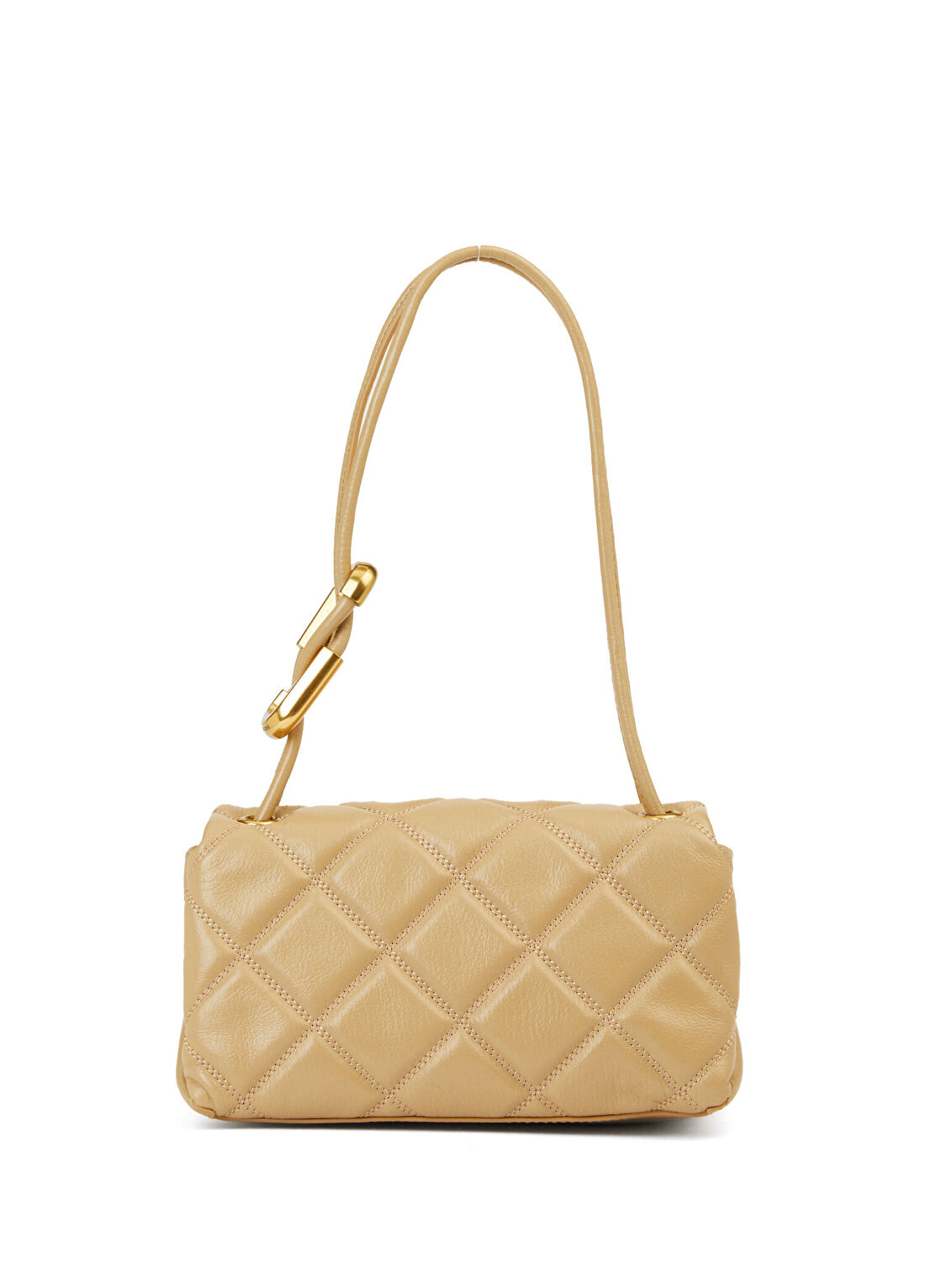 Marc Jacobs Camel Kapitoneli Kadın Deri Çanta görsel 4