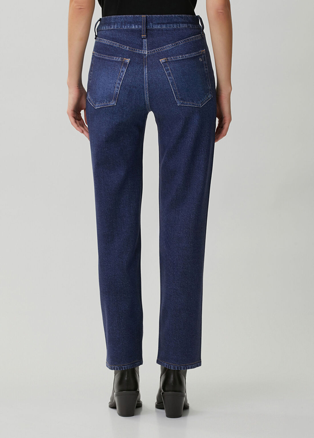 Rag&Bone Miramar Koyu Mavi Jean Pantolon görsel 4