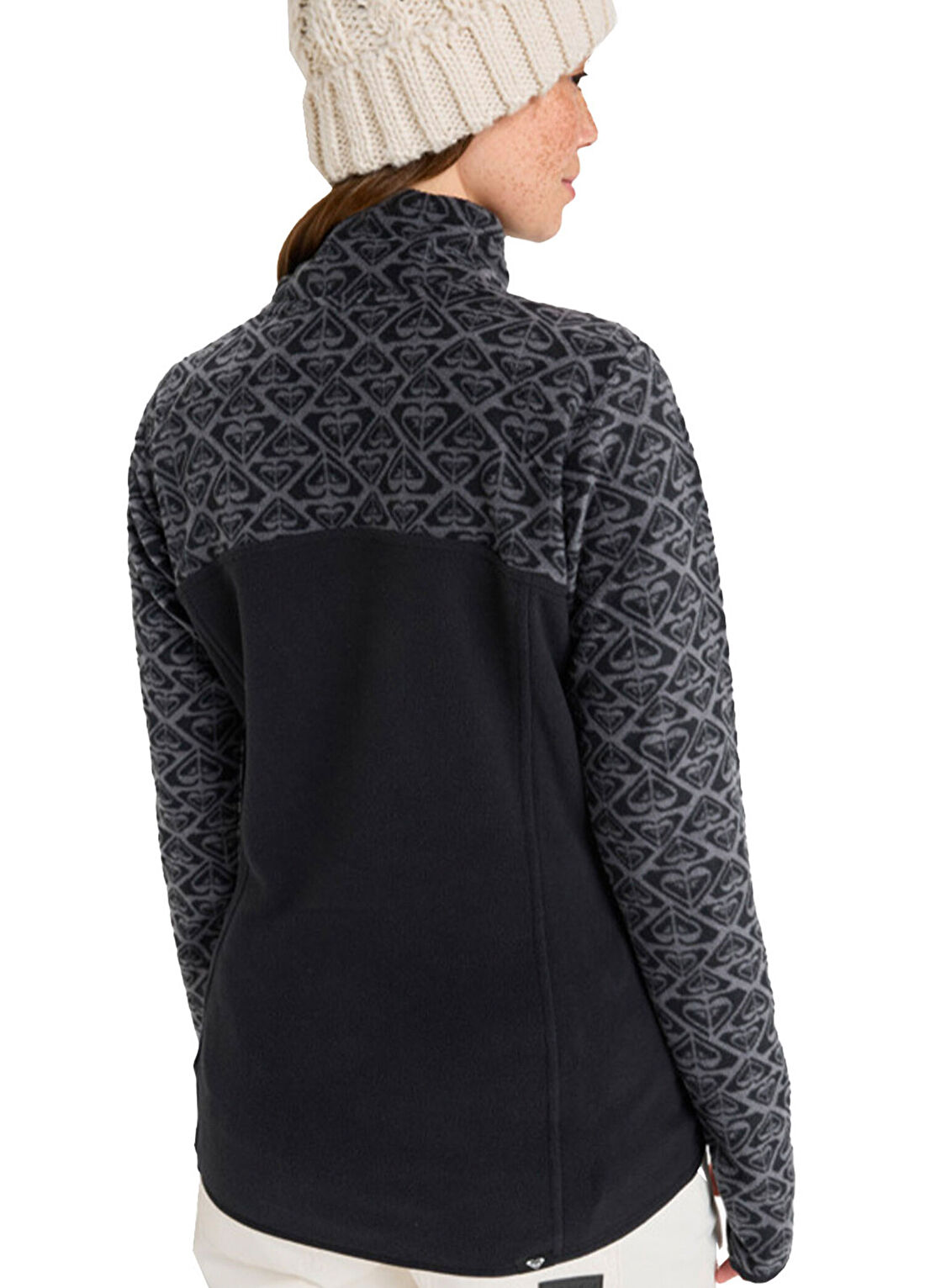 Roxy Sayna Polar Yarım Fermuarlı Kadın Spor Sweatshirt görsel 3