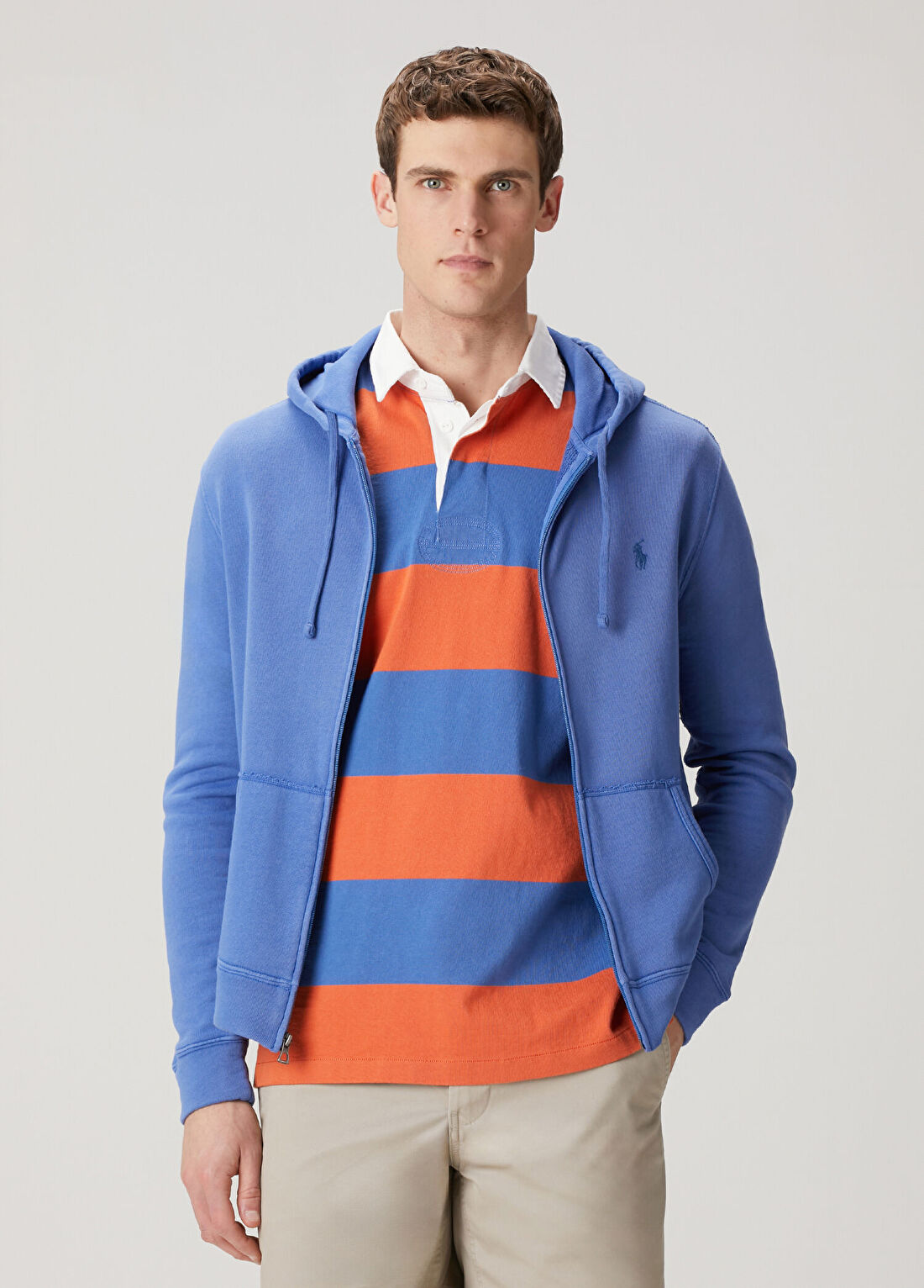 Polo Ralph Lauren Mavi Kapüşonlu Sweatshirt