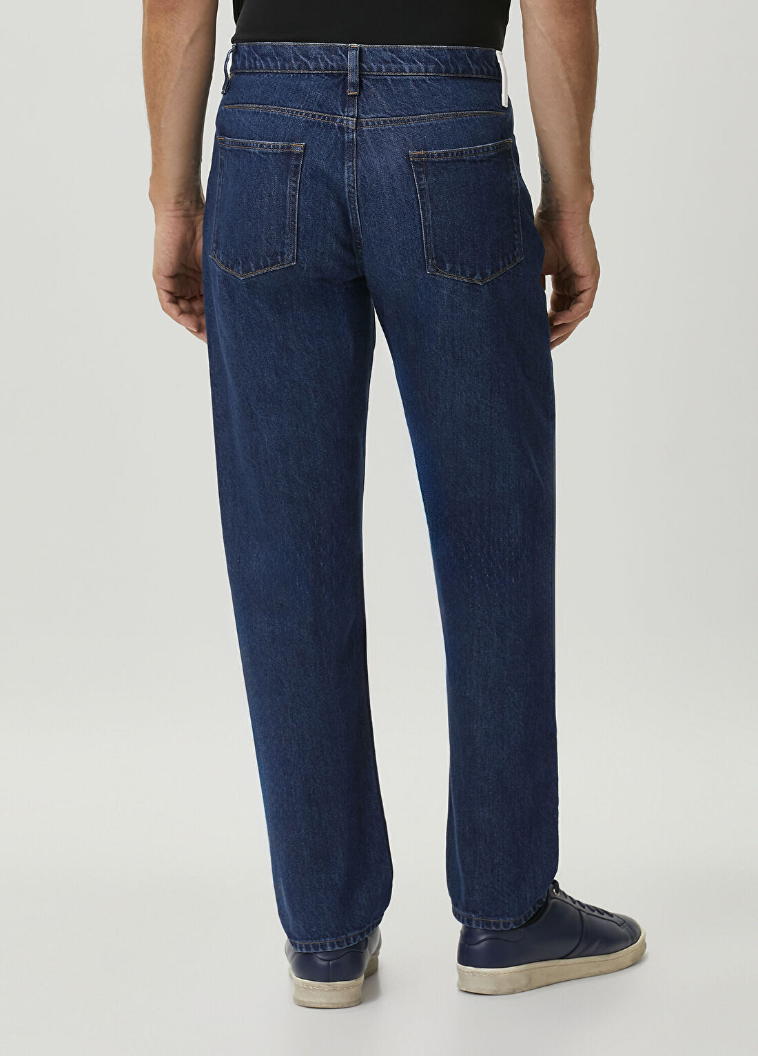 Jil Sander Mavi Jean Pantolon görsel 3