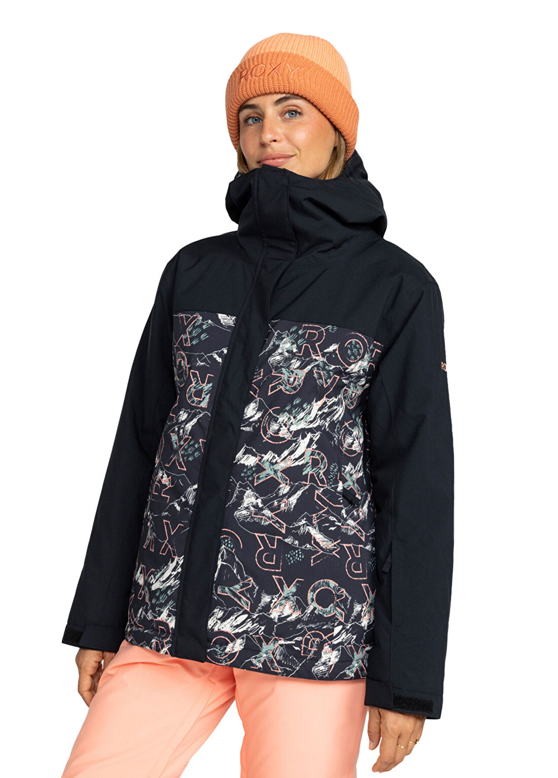 Roxy Galaxy Kapüşonlu Kadın Snowboard Ceketi