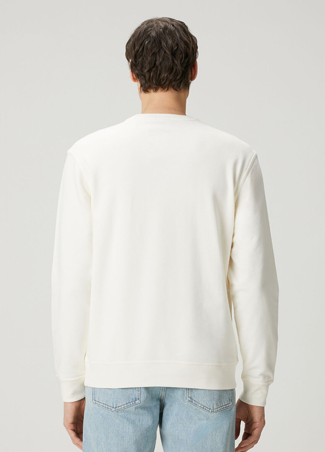 Dickies Loretto Ekru Sweatshirt görsel 4