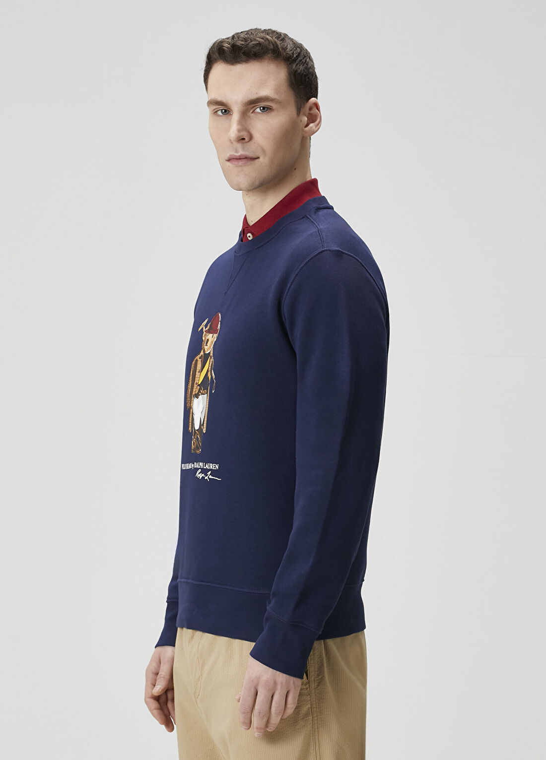 Polo Ralph Lauren Polo Bear Lacivert Sweatshirt görsel 3