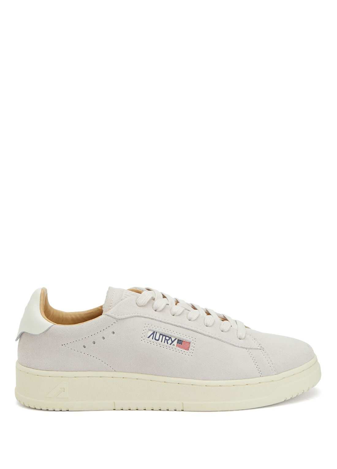 Autry Dallas Kırık Beyaz Erkek Süet Sneaker