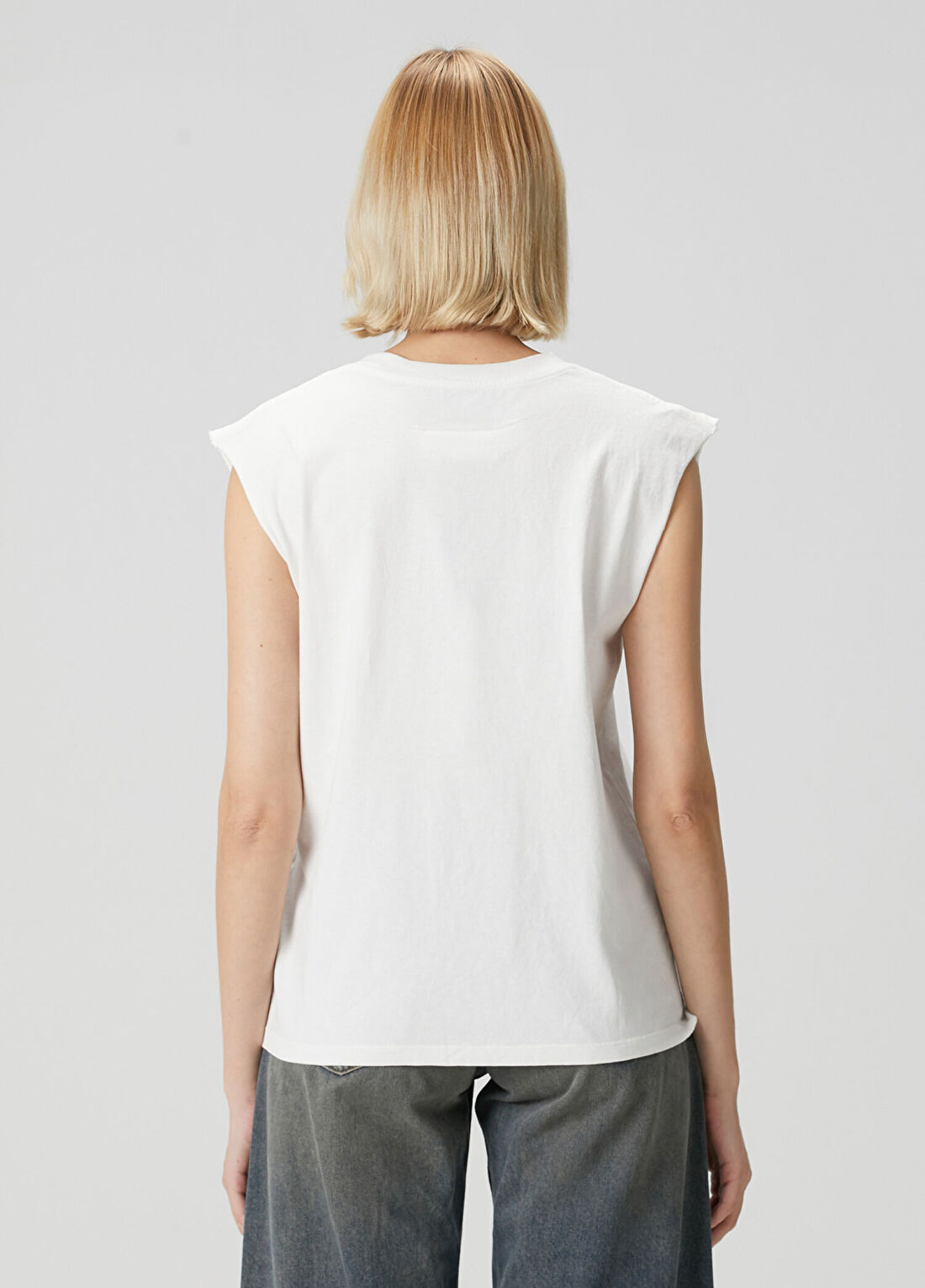 MM6 Maison Margiela Beyaz T-shirt görsel 4