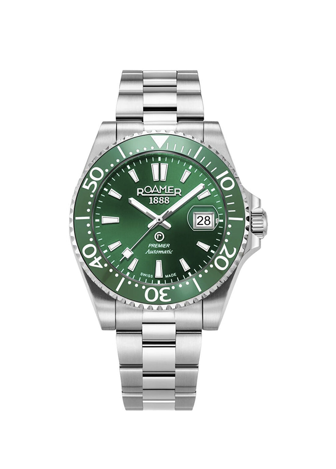 Roamer 986983-41-75-20 Gri Çelik Erkek Kol Saati