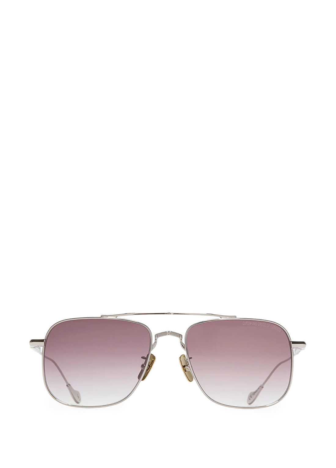 CUTLER AND GROSS CGSNGF019 Silver Titanyum Unisex Güneş Gözlüğü