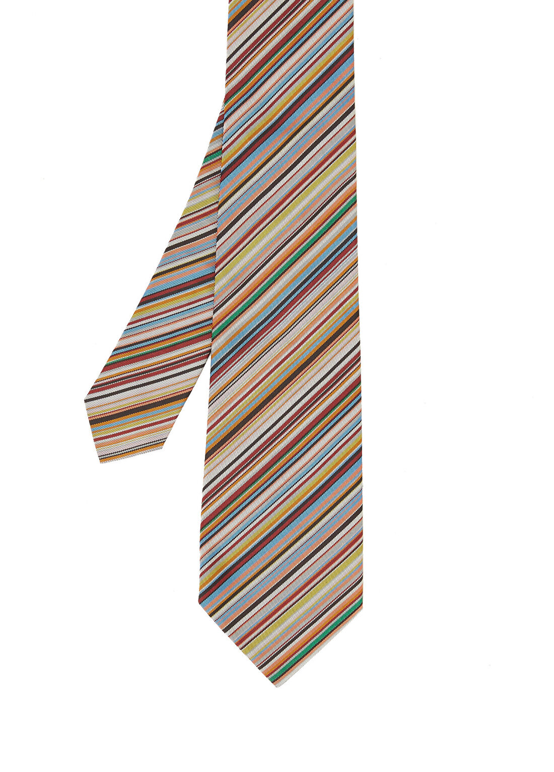 Paul Smith Colorblocked İpek Kravat