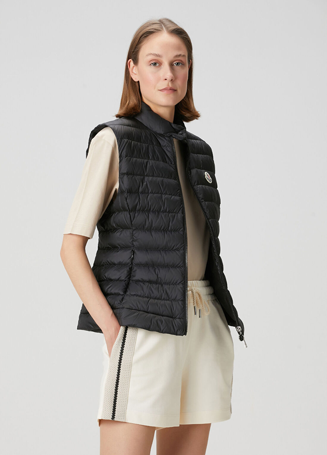 Moncler Igens Siyah Puffer Yelek