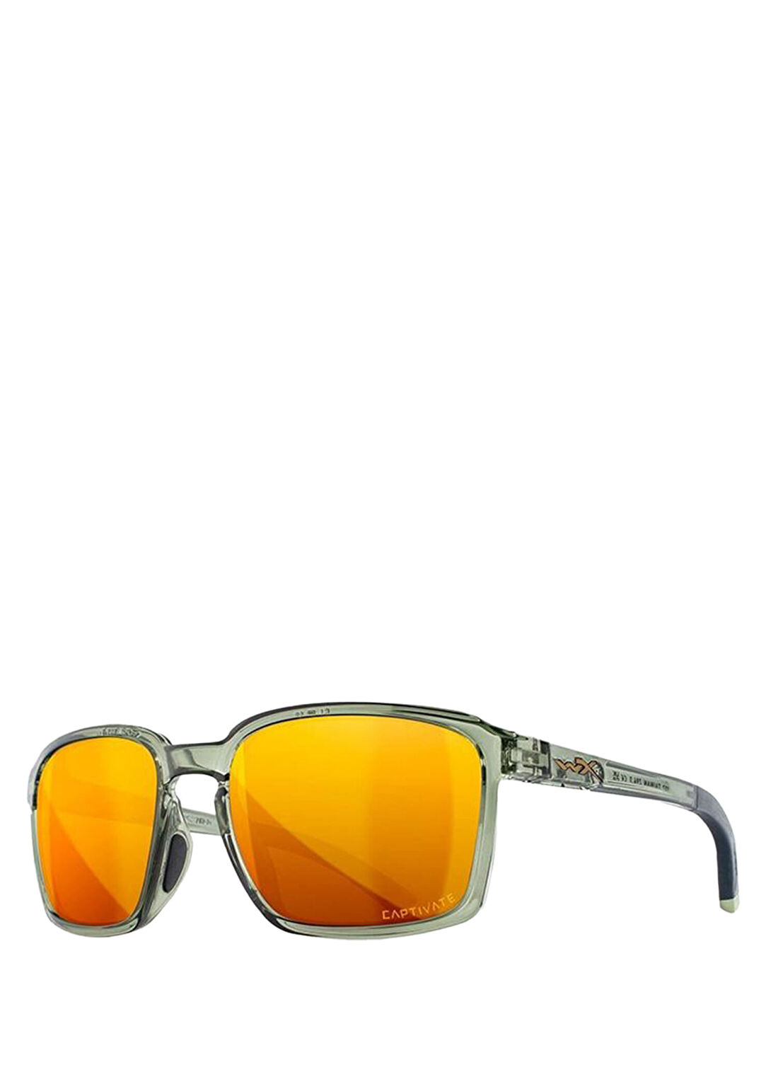 Wiley X Alfa Captivate Turuncu Polarize Unisex Güneş Gözlüğü
