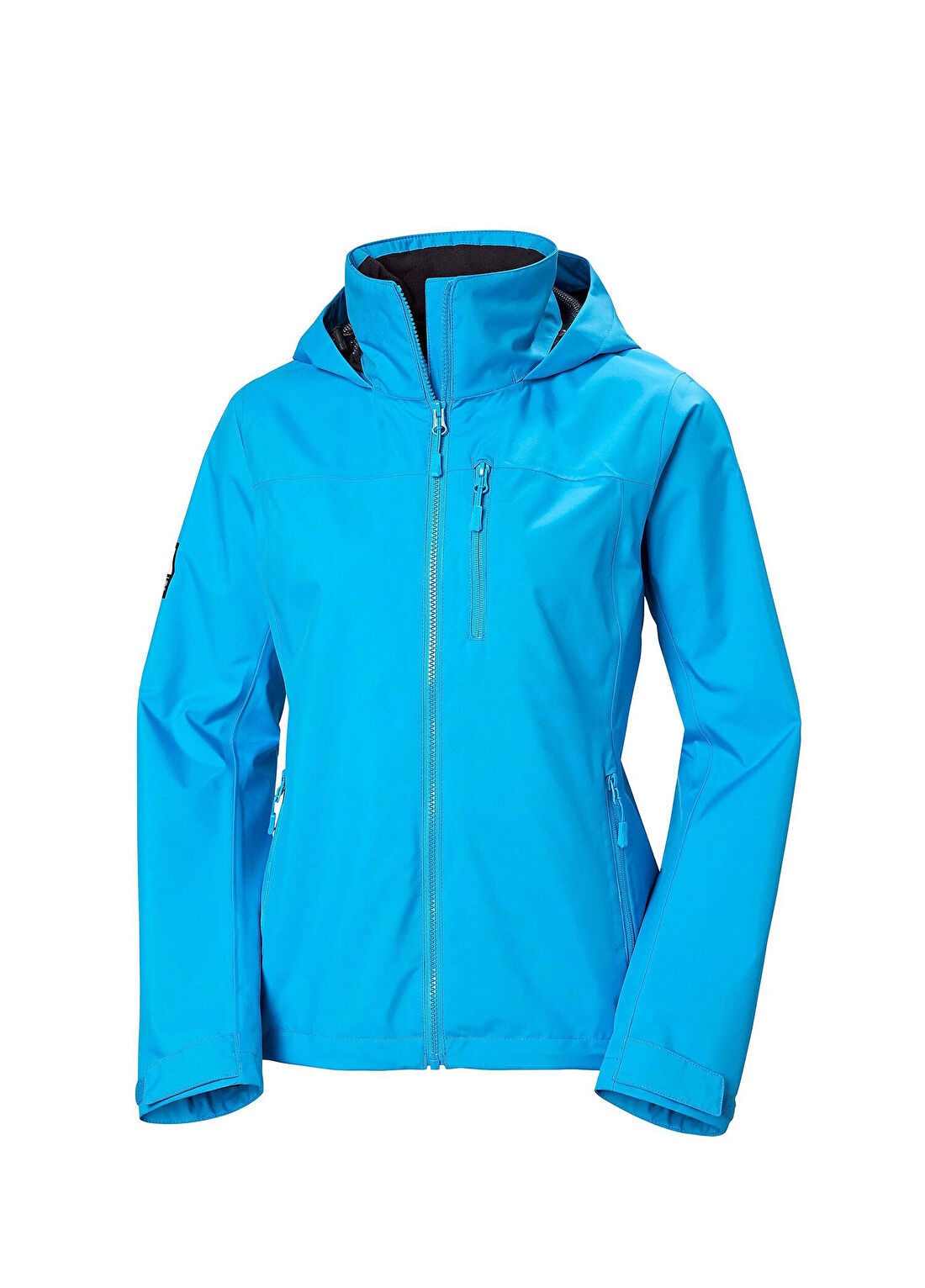 Helly Hansen W Crew Hooded 2.0 Cyan Kapüşonlu Kadın Mont