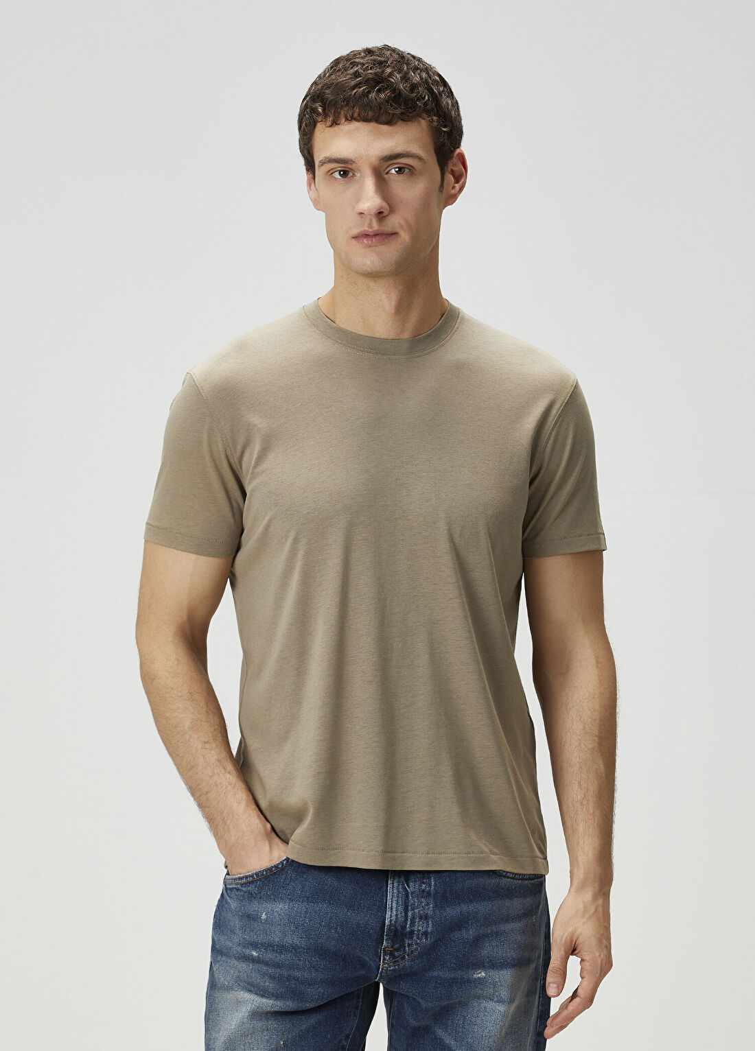 Tom Ford Yeşil Basic T-shirt
