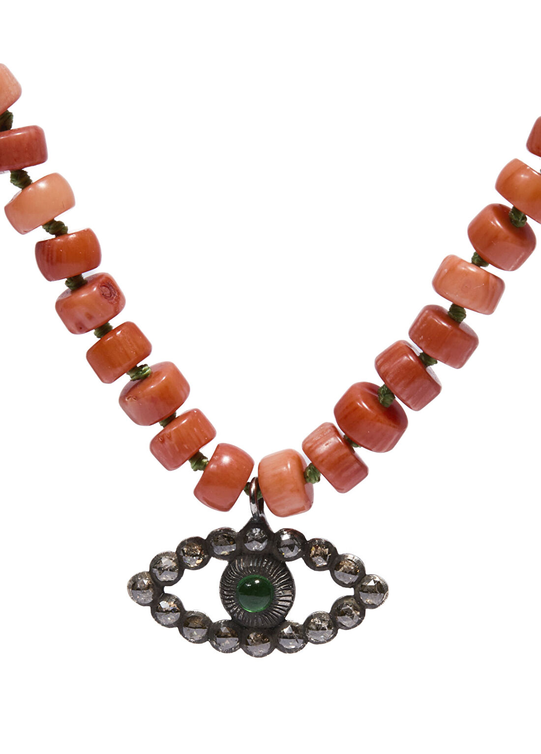 Gözde Atlı Jewellery Doğal Taşlı Kadın Gümüş Kolye görsel 2
