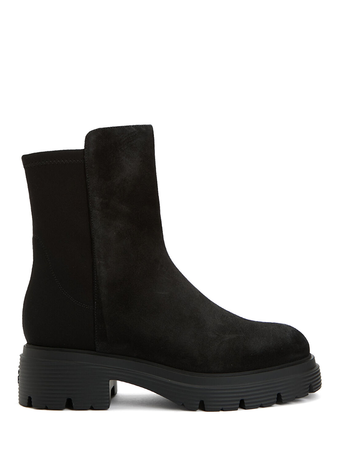 Stuart Weitzman 5050 Hudson Siyah Kadın Süet Bot