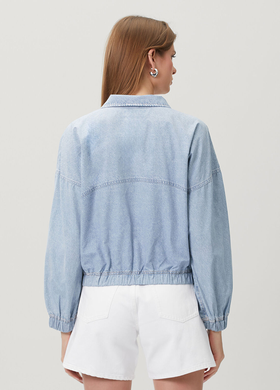 Rag&Bone Miramar Mavi Denim Gömlek görsel 4
