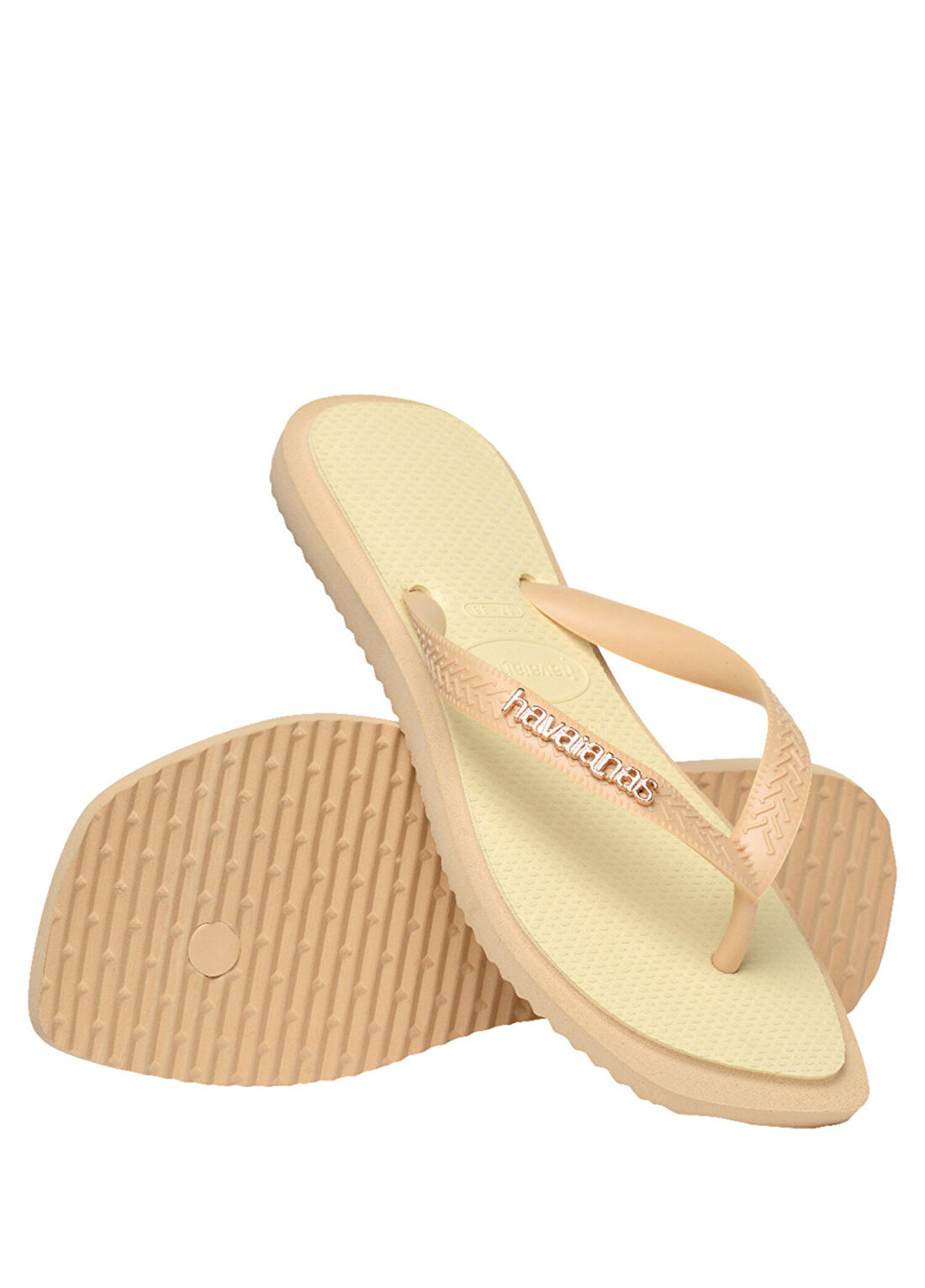 Havaianas Top Square Fusion Gold Kadın Plaj Terliği görsel 4