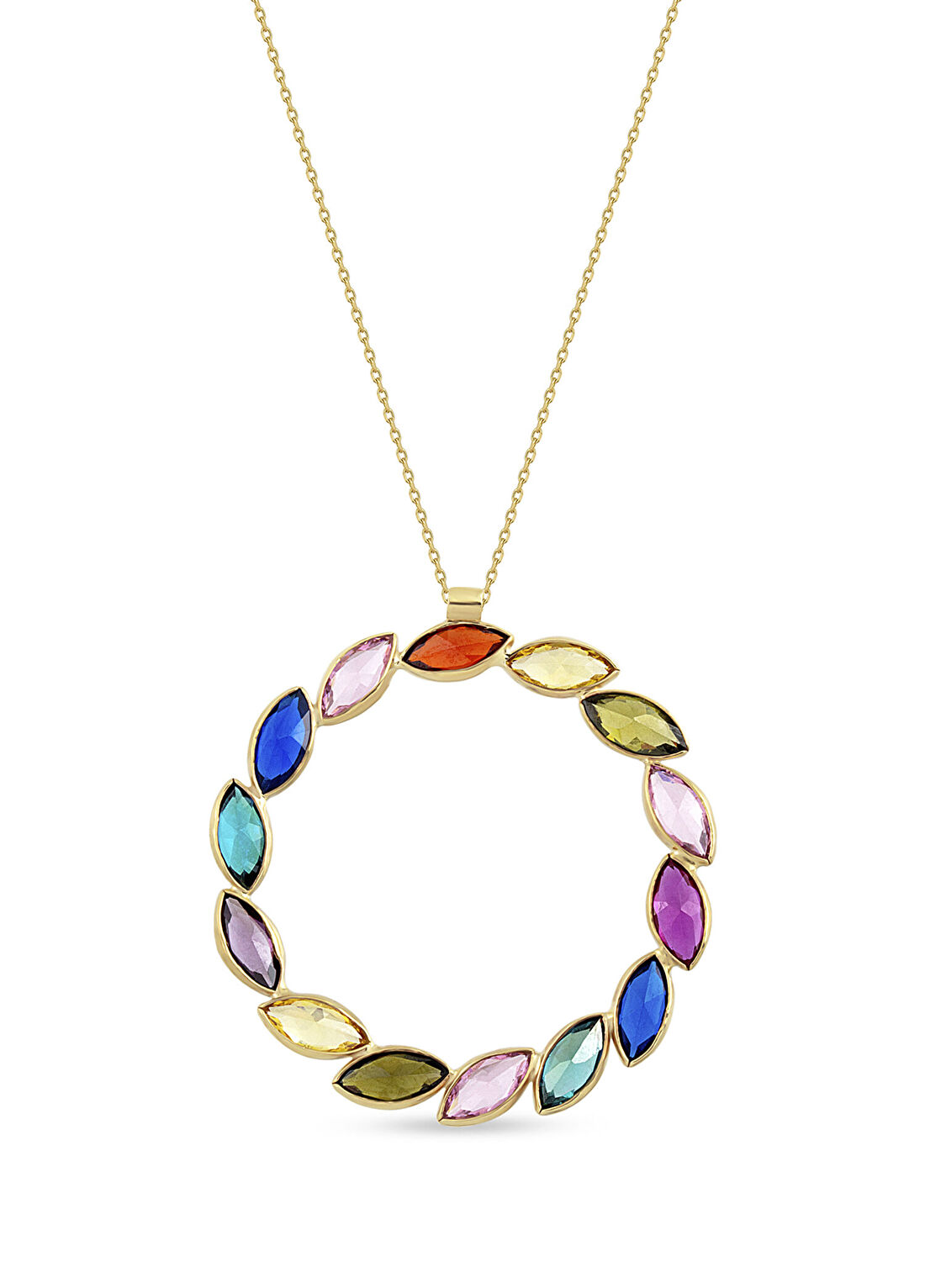 Orena Jewelry Paradise Garden 14 Ayar Altın Kadın Kolye