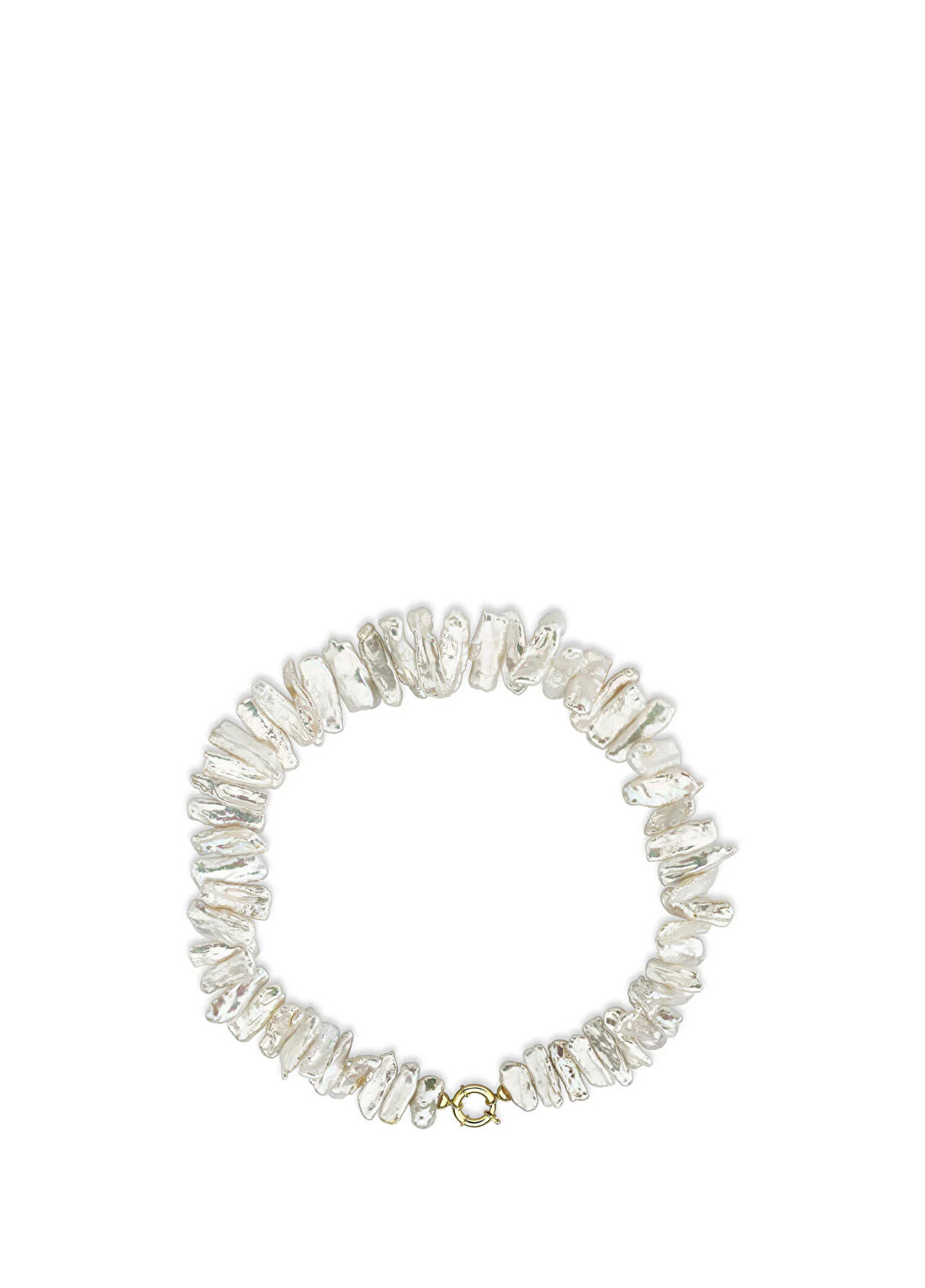 Foen Perla Choker No:3 İnci 14 Ayar Altın Kadın Kolye