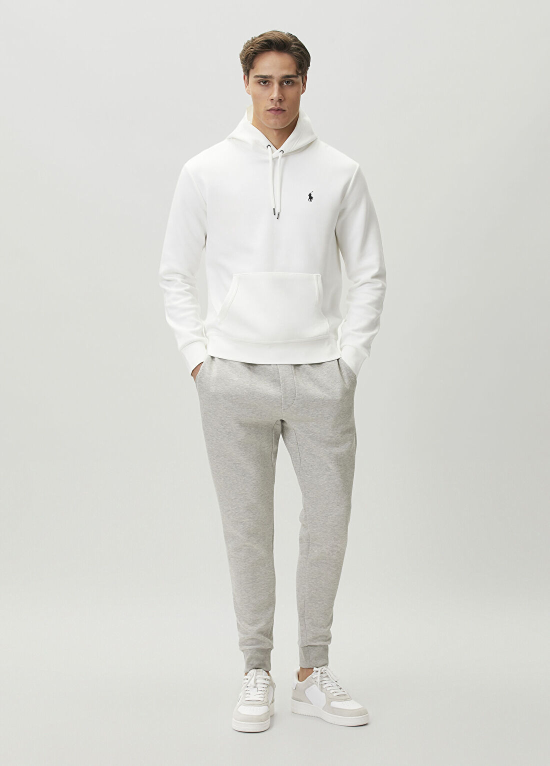 Polo Ralph Lauren Beyaz Kapüşonlu Sweatshirt görsel 2