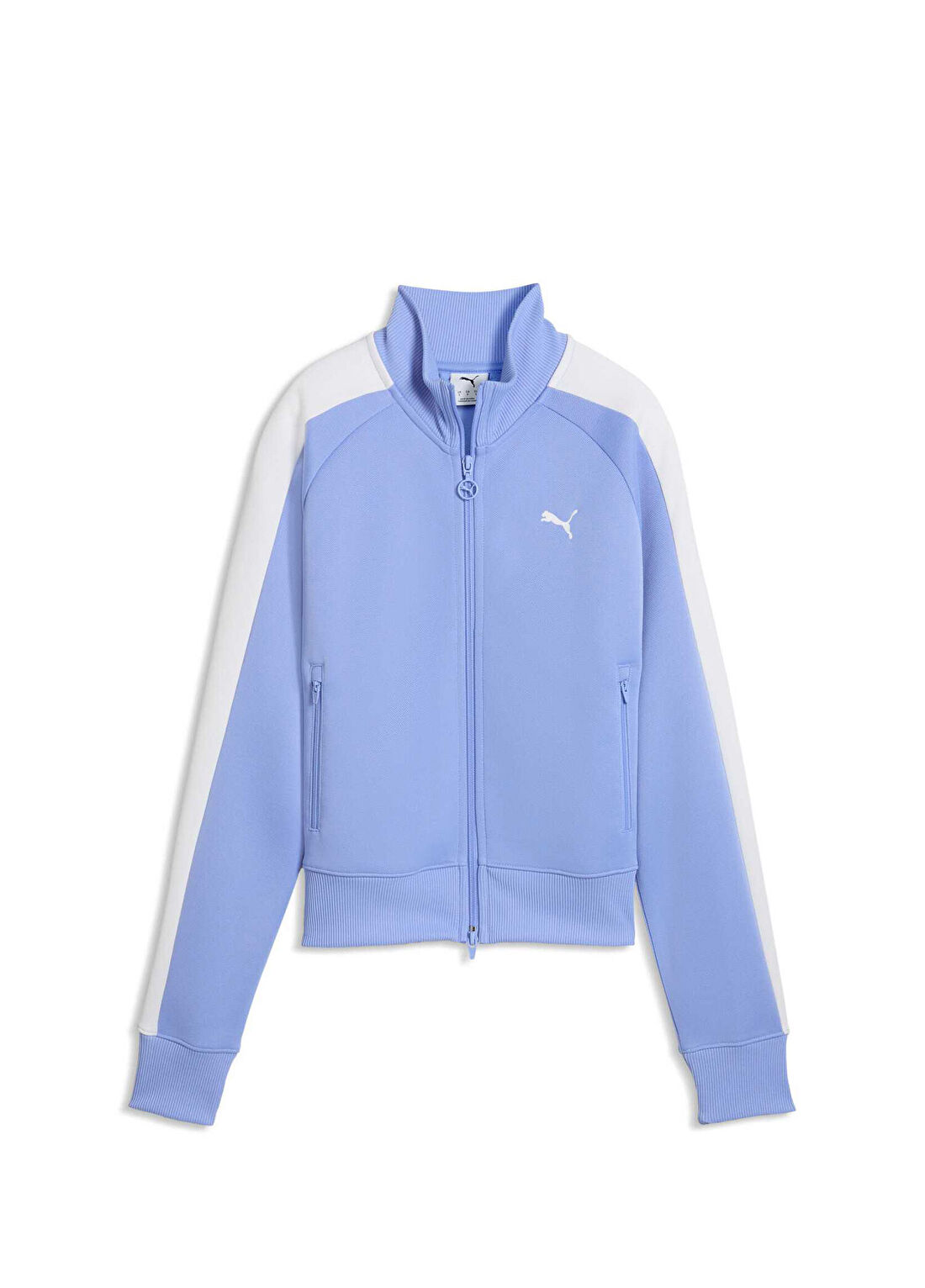 Puma T7 Always On Kısa Track Intense Lavender Kadın Spor Sweatshirt