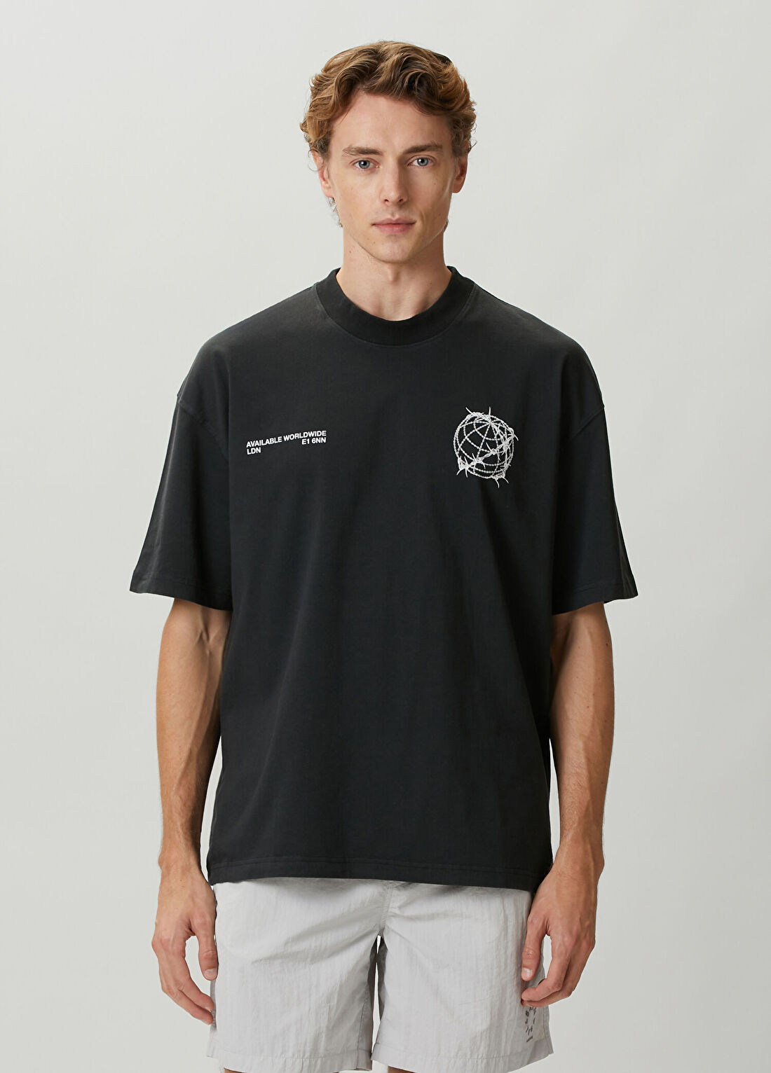 AllSaints Caller Siyah T-shirt