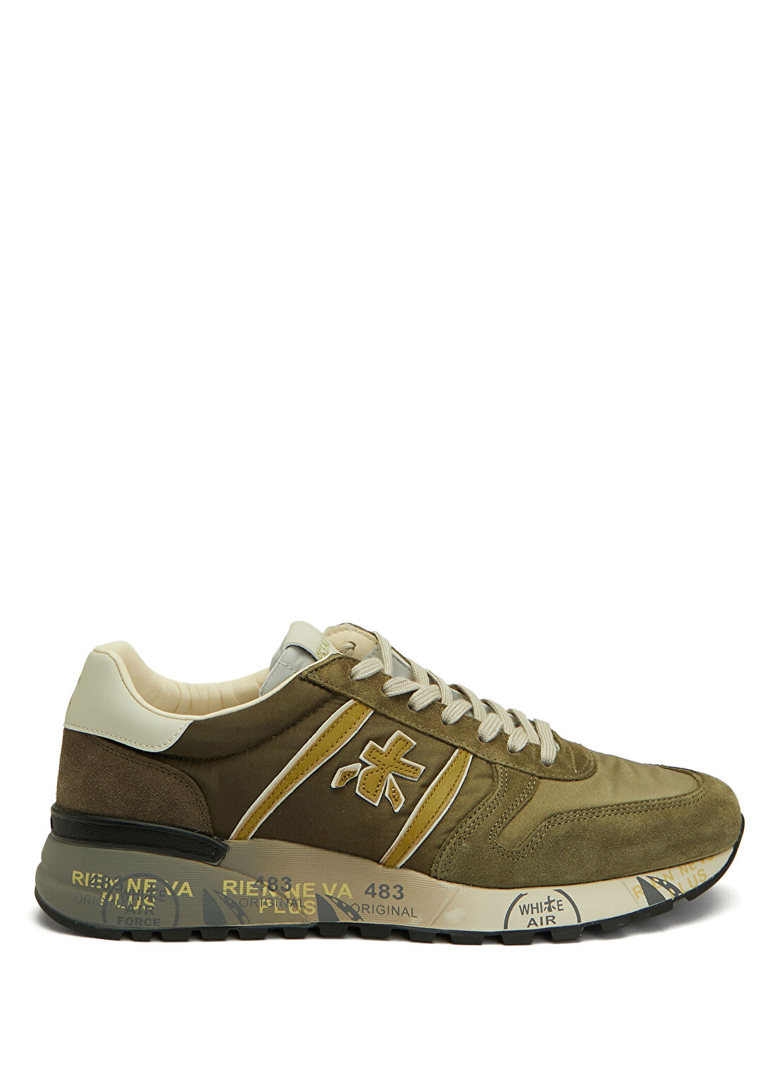 Premiata Lander Haki Erkek Sneaker