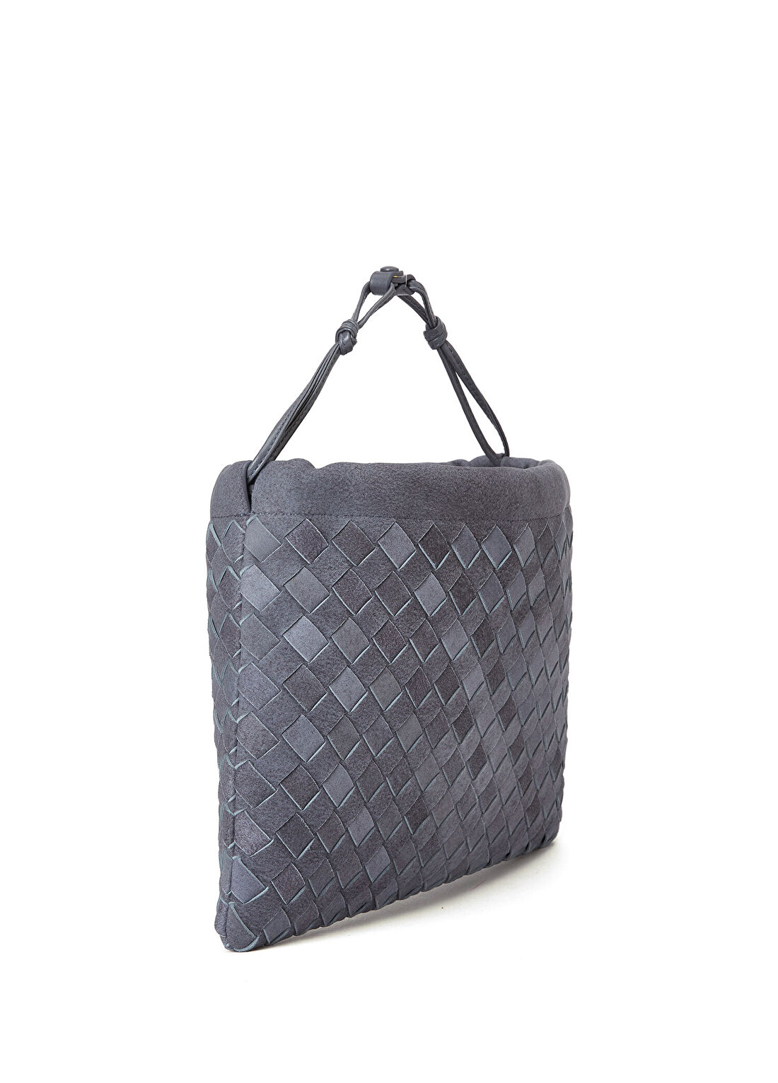 Bottega Veneta Dustbag Mavi Kadın Deri Omuz Çantası görsel 3