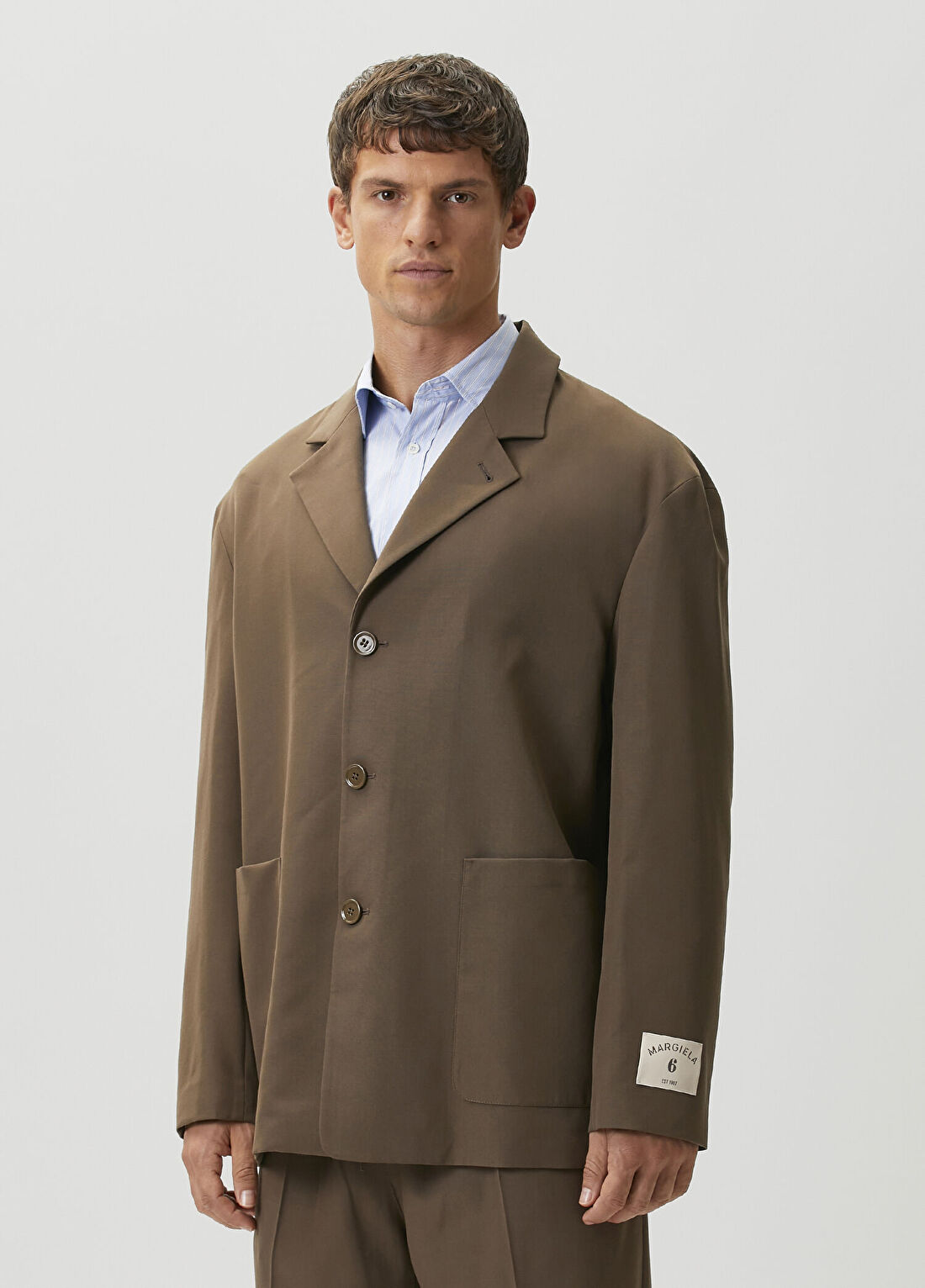 MM6 Maison Margiela Camel Ceket görsel 3