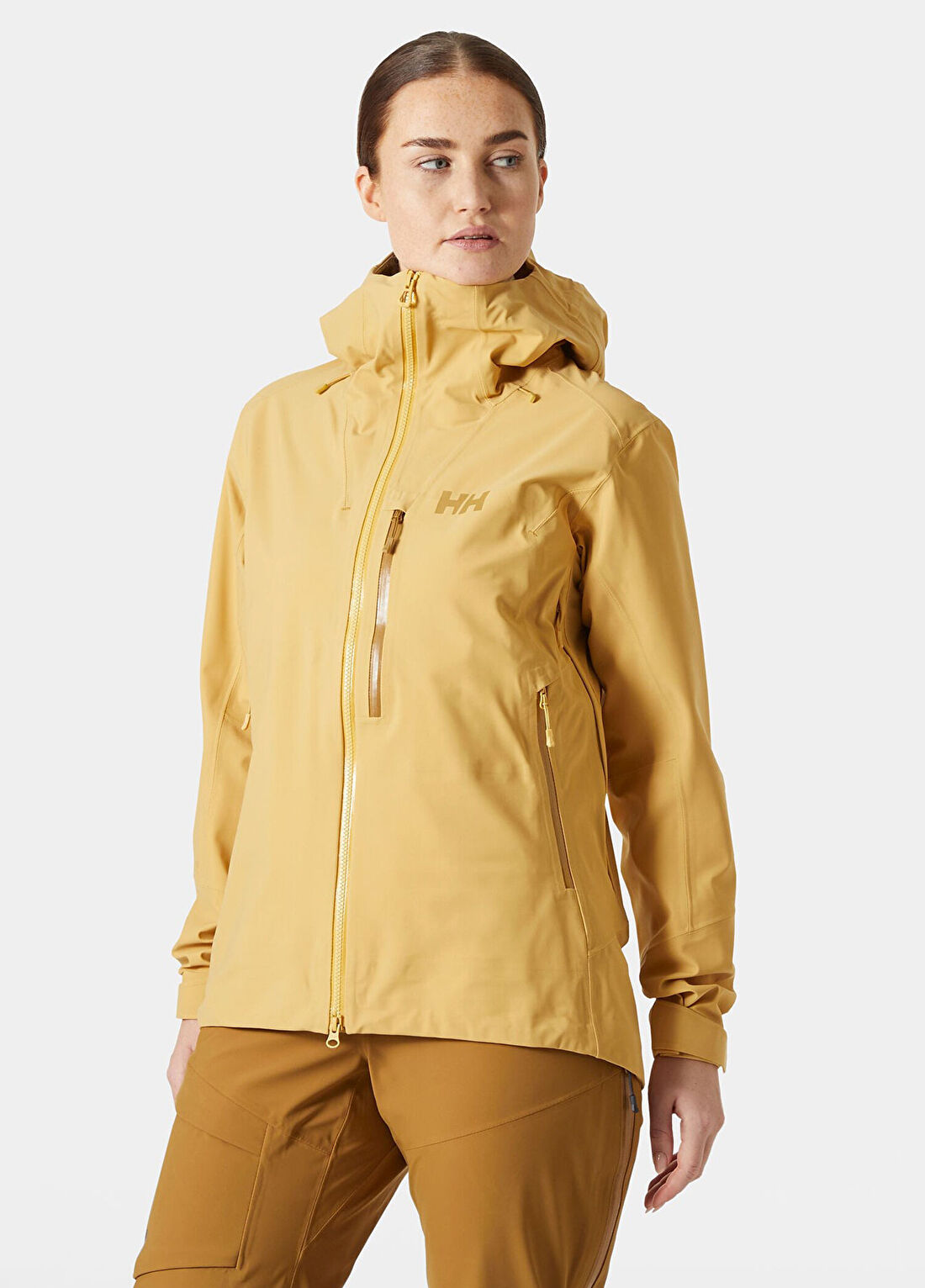 Helly Hansen W Verglas Bc Sand Shore Kapüşonlu Kadın Mont