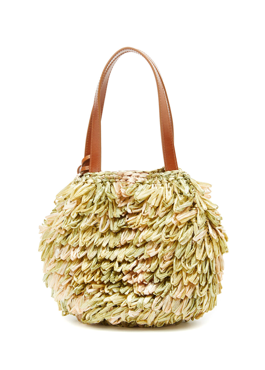Aquazzura Pompom Mini Kadın Plaj Çantası görsel 4