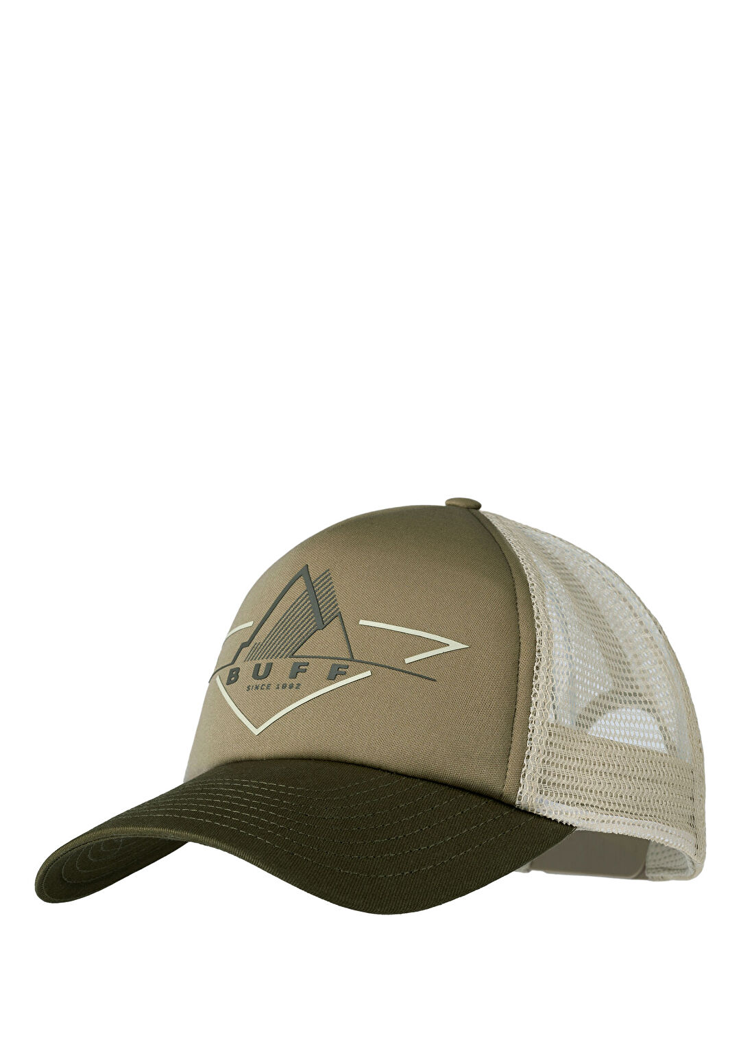 Buff Trucker Cap Brak Khaki Erkek Şapka