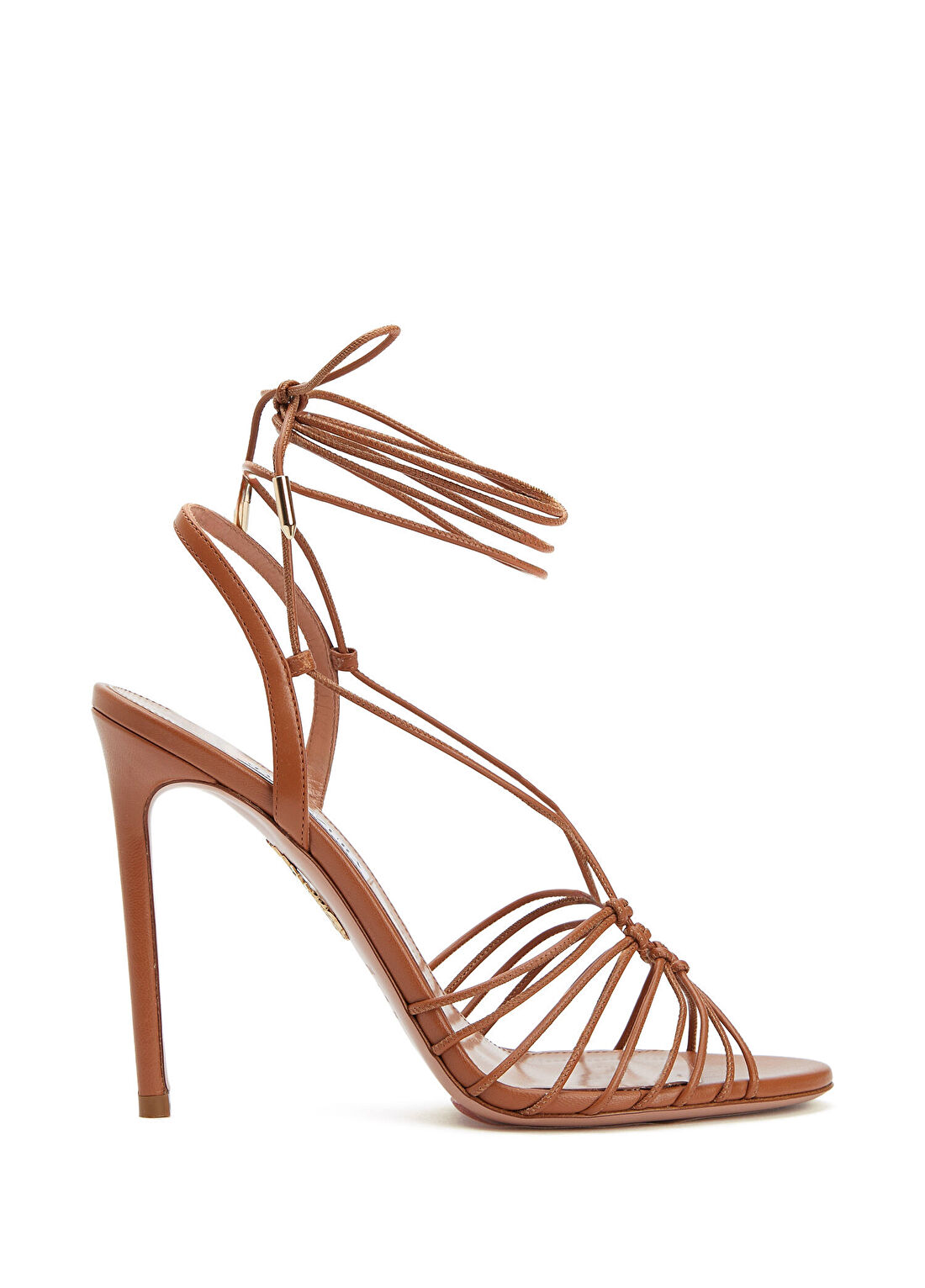 Aquazzura Ritmo Taba Kadın Deri Sandalet