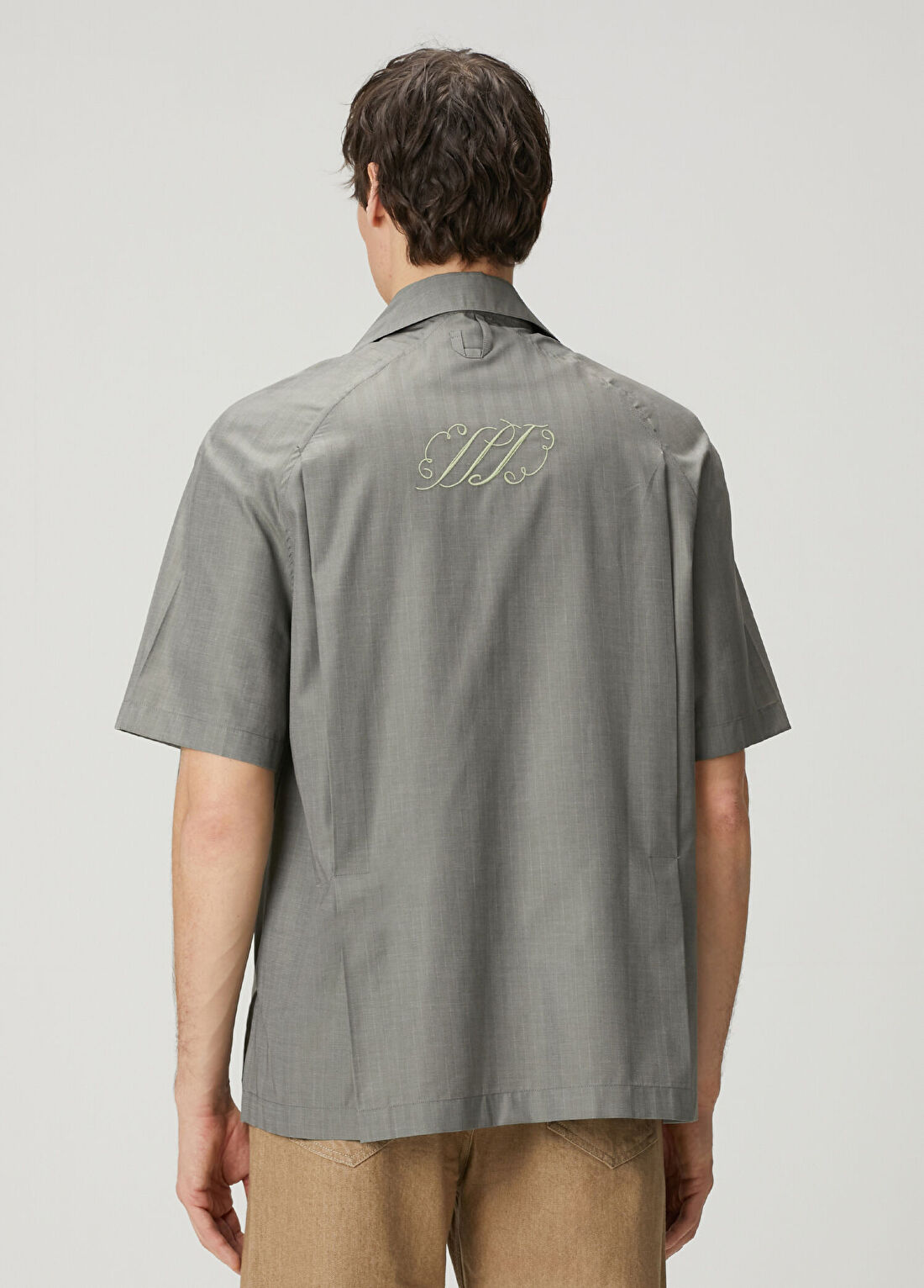 Jacquemus Haki Gömlek görsel 4